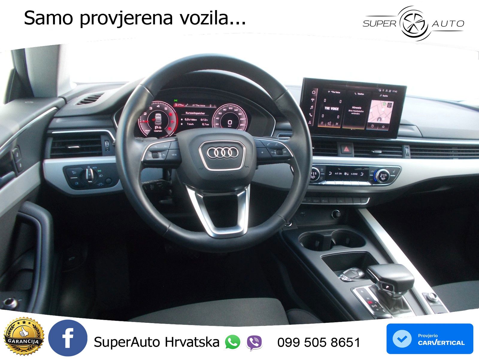 Audi A5 Sportback  40 TFSI (204 KS) S tronic S line LED+GR SJED+ACC