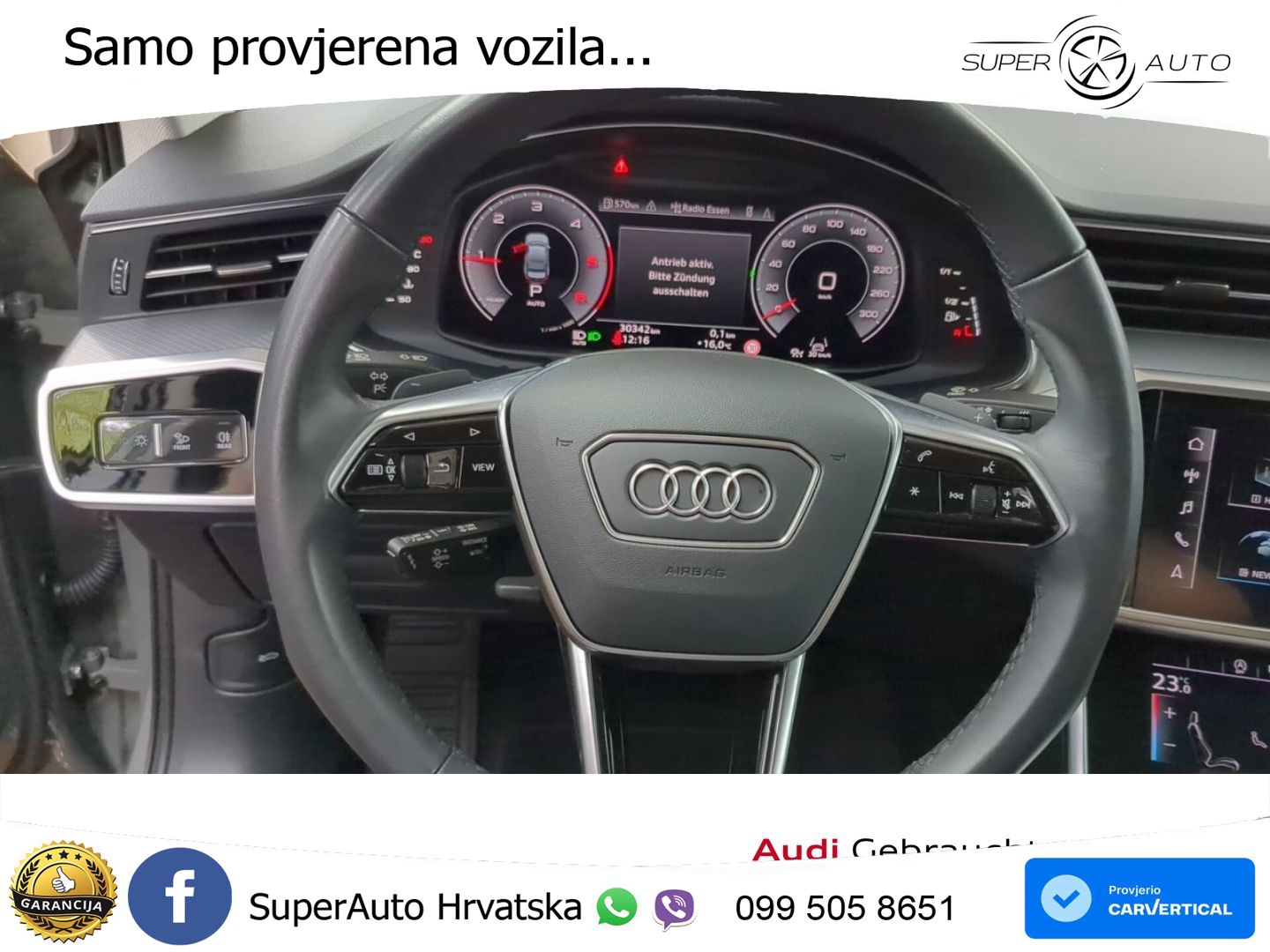 Audi A6 40 TDI (204 KS) S tronic LED+GR SJED+ACC