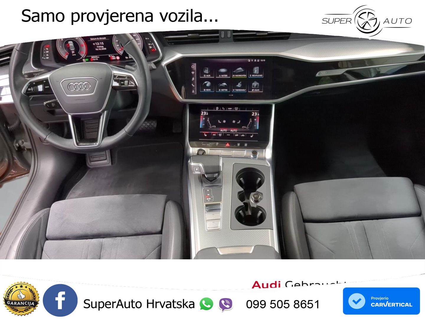 Audi A6 40 TDI (204 KS) S tronic LED+GR SJED+ACC