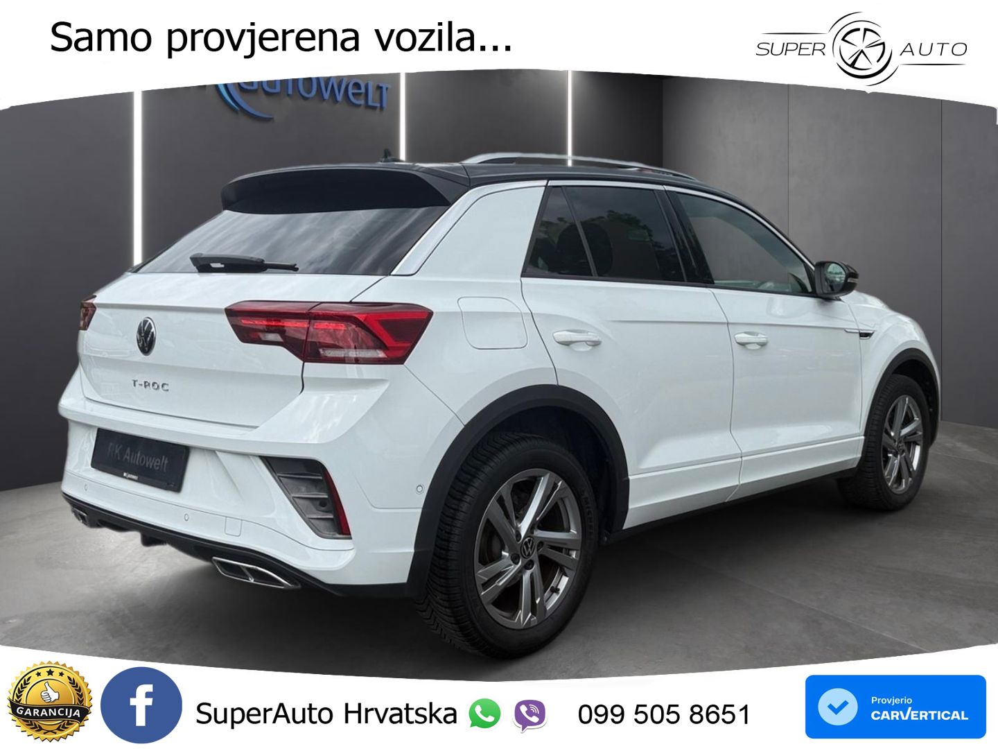Volkswagen T-Roc I 2.0 TDI (150 KS) DSG LED+GR SJED+ACC