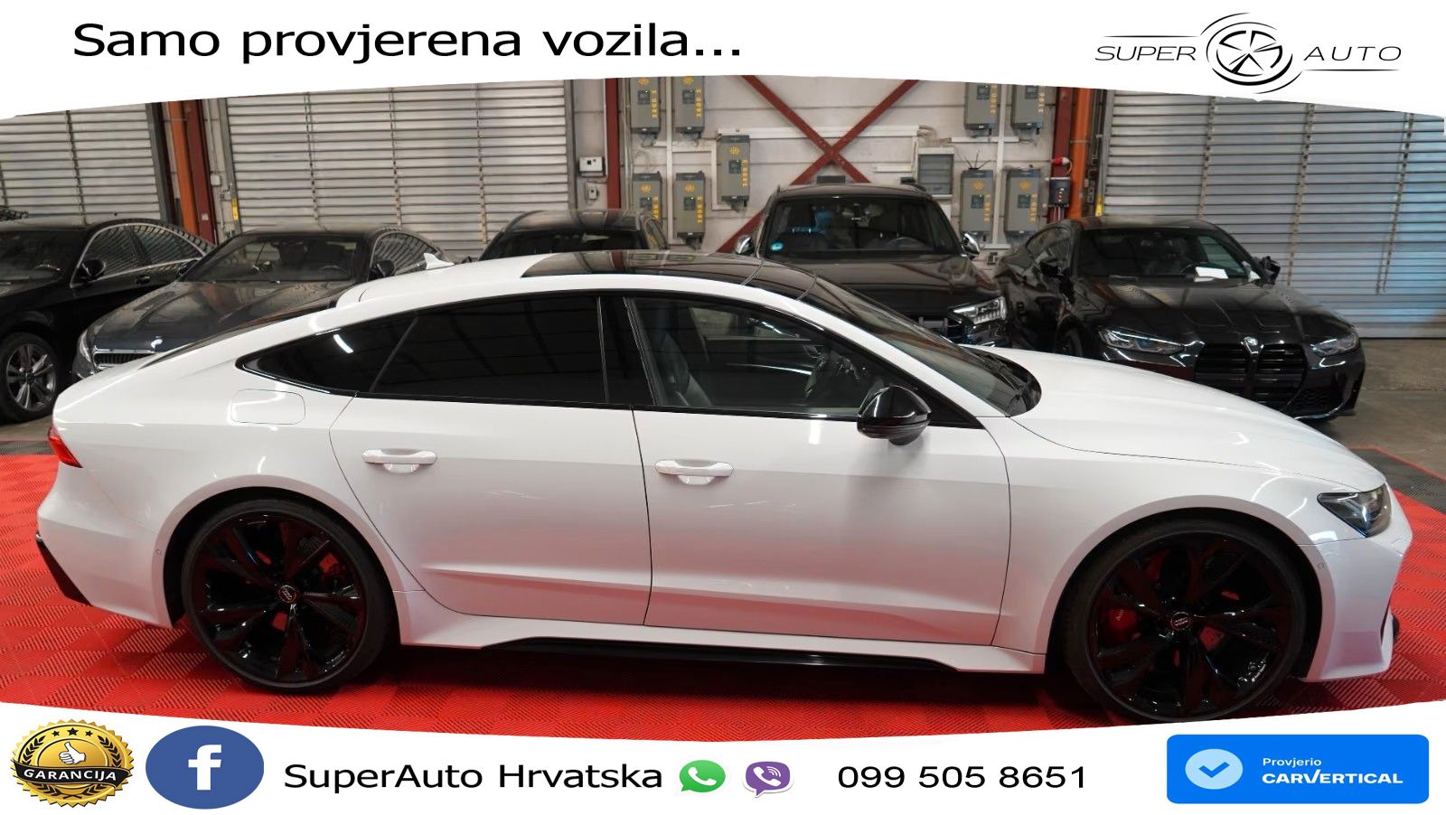 Audi RS7 4.0 TFSI V8 (600 KS) quattro tiptronic LED+GR SJED+ACC