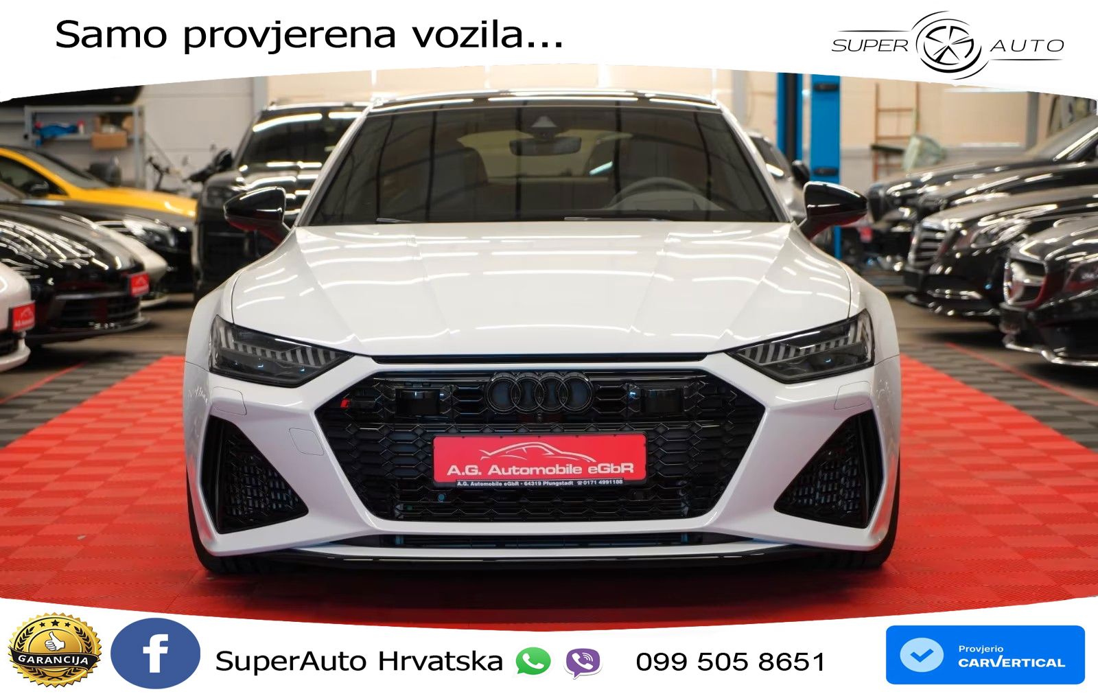 Audi RS7 4.0 TFSI V8 (600 KS) quattro tiptronic LED+GR SJED+ACC