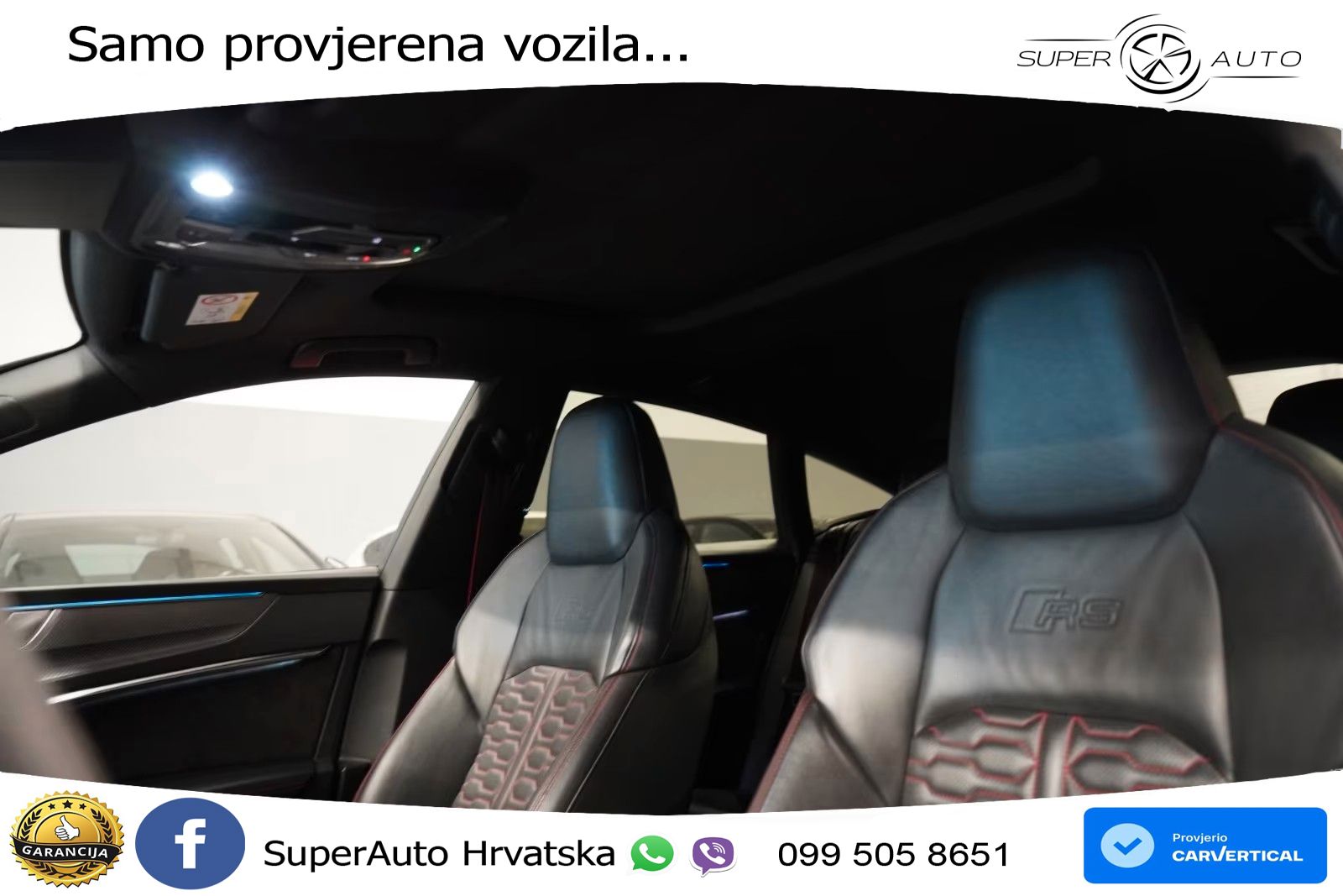 Audi RS7 4.0 TFSI V8 (600 KS) quattro tiptronic LED+GR SJED+ACC