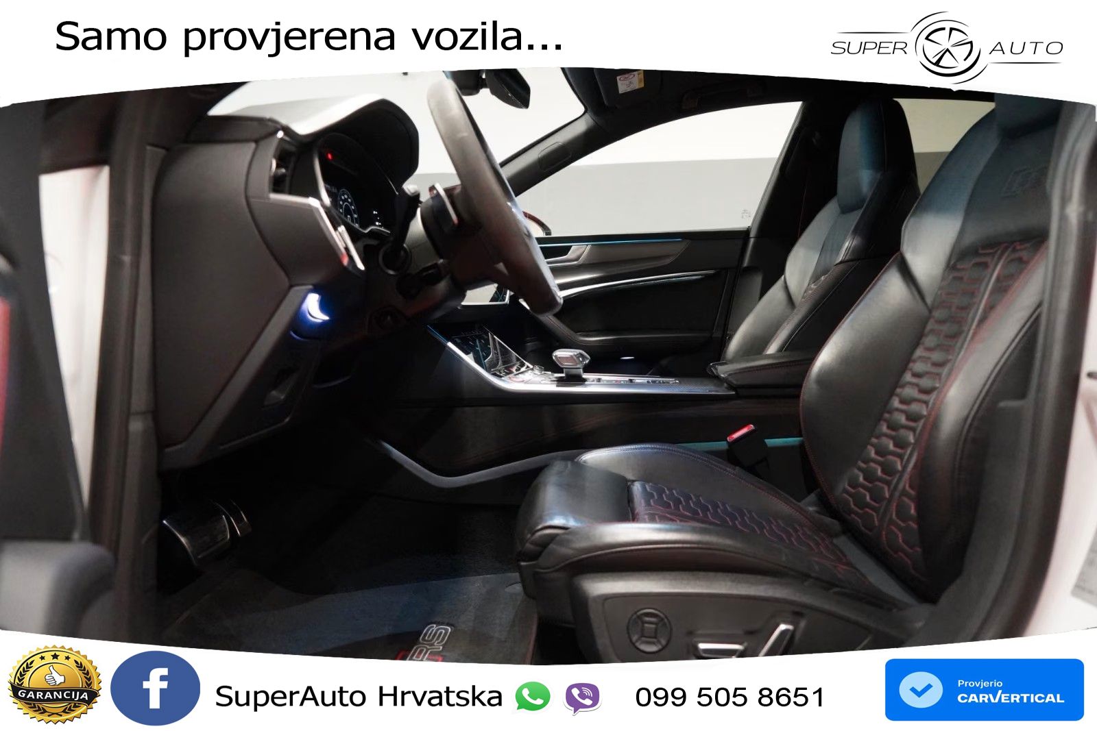 Audi RS7 4.0 TFSI V8 (600 KS) quattro tiptronic LED+GR SJED+ACC