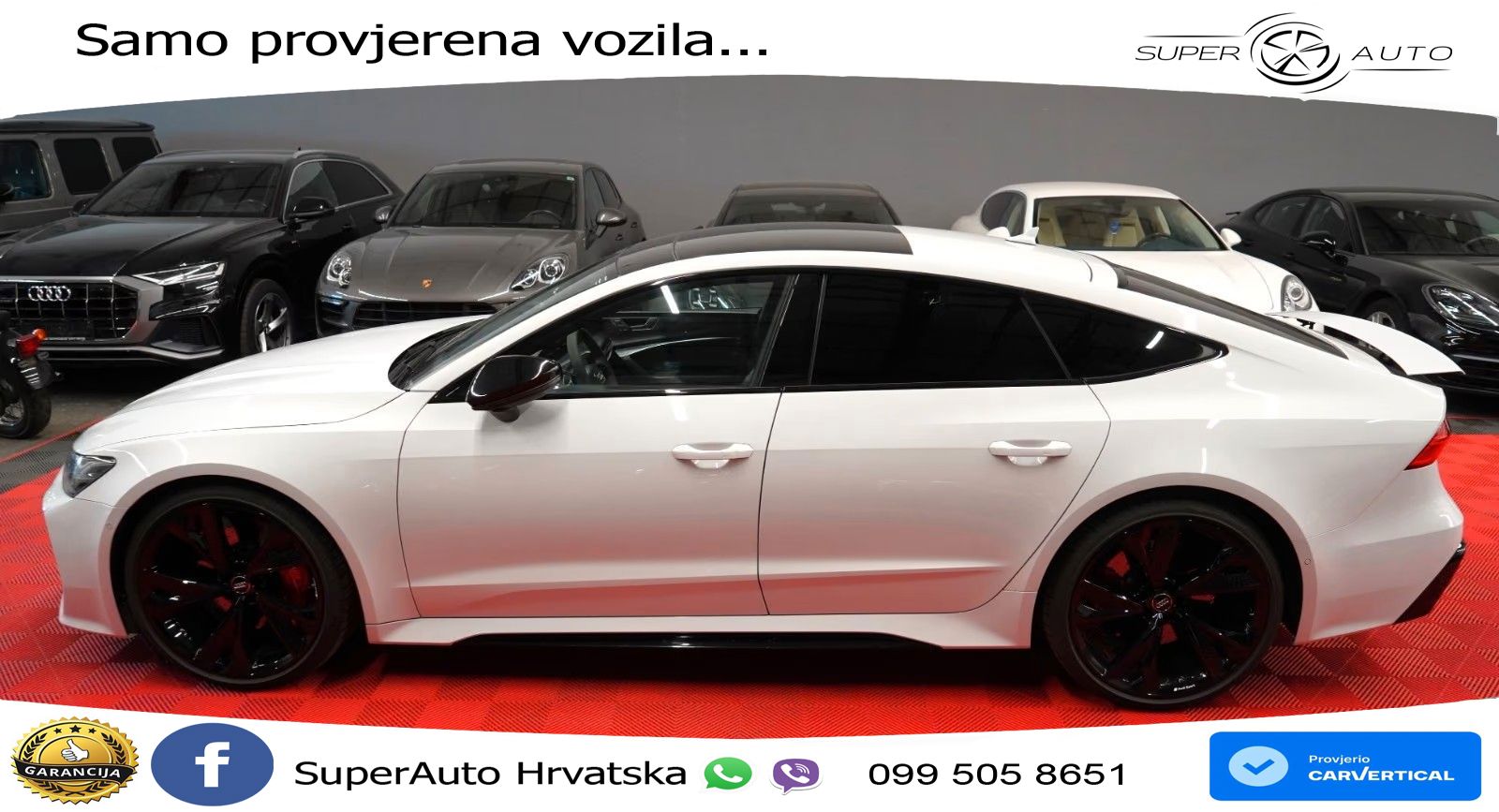 Audi RS7 4.0 TFSI V8 (600 KS) quattro tiptronic LED+GR SJED+ACC