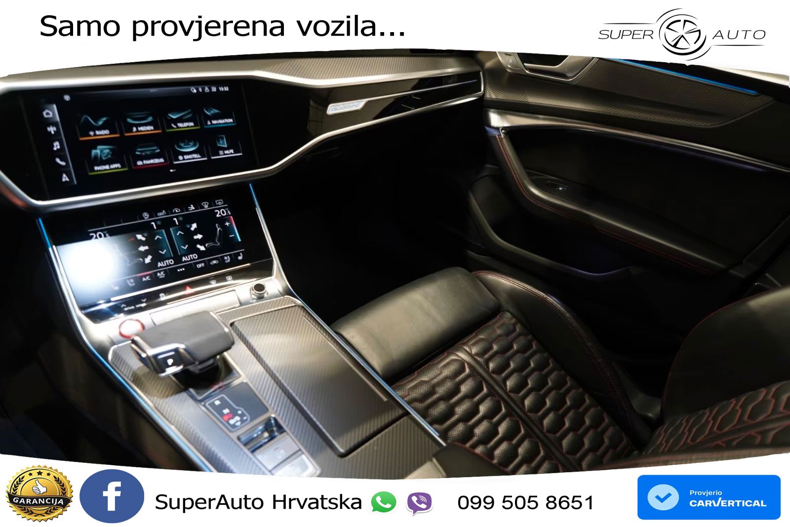 Audi RS7 4.0 TFSI V8 (600 KS) quattro tiptronic LED+GR SJED+ACC