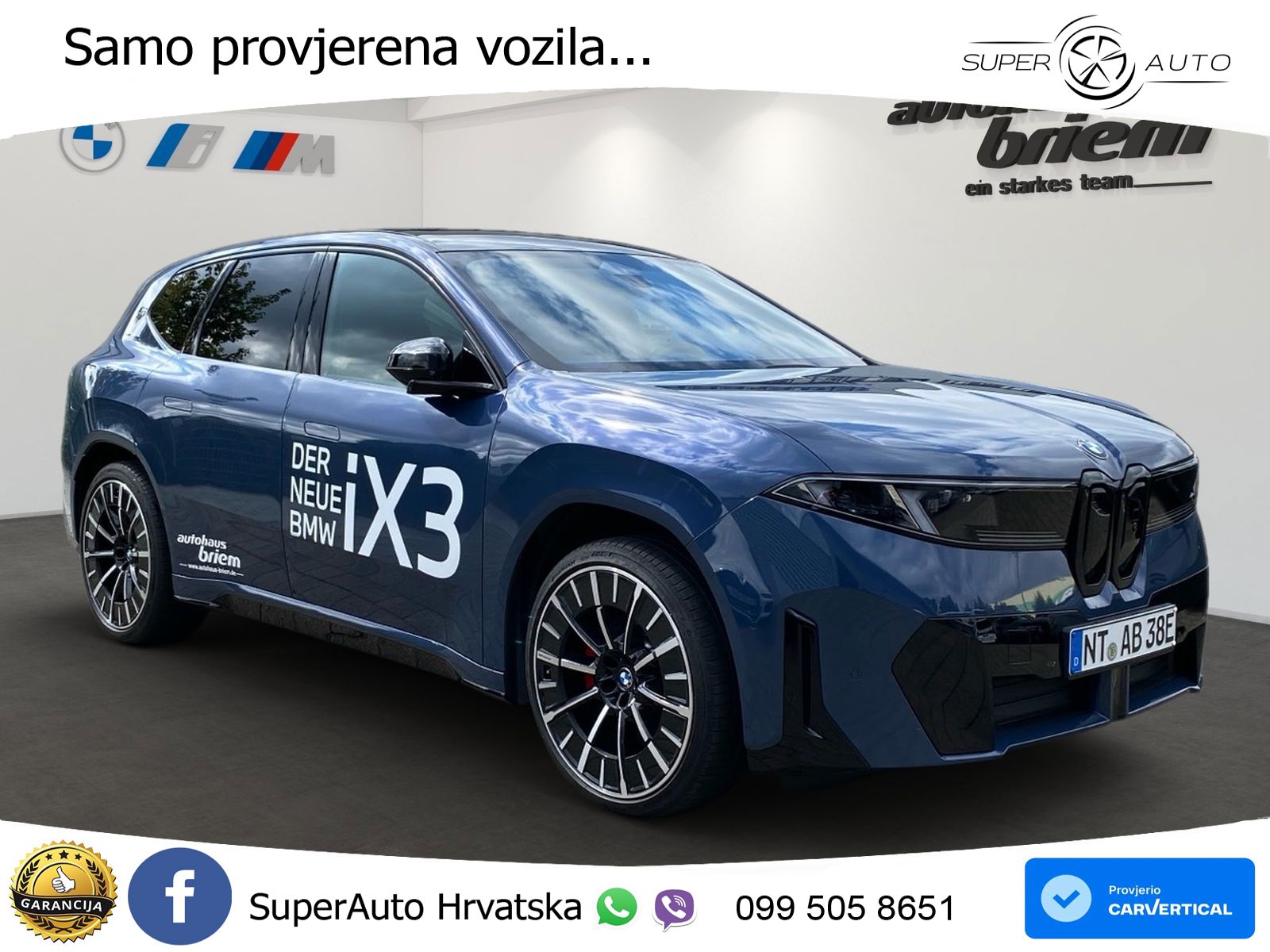 BMW iX3 50 108.7 kWh (469 KS) xDrive