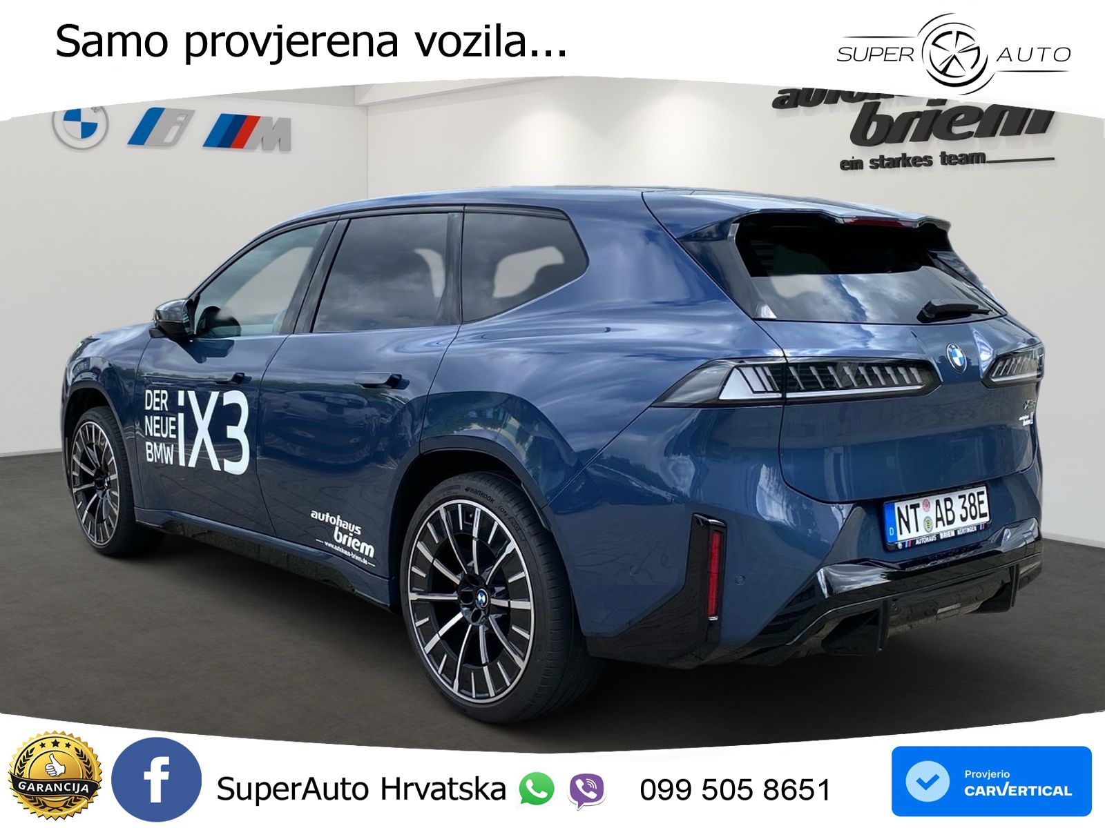 BMW iX3 50 108.7 kWh (469 KS) xDrive