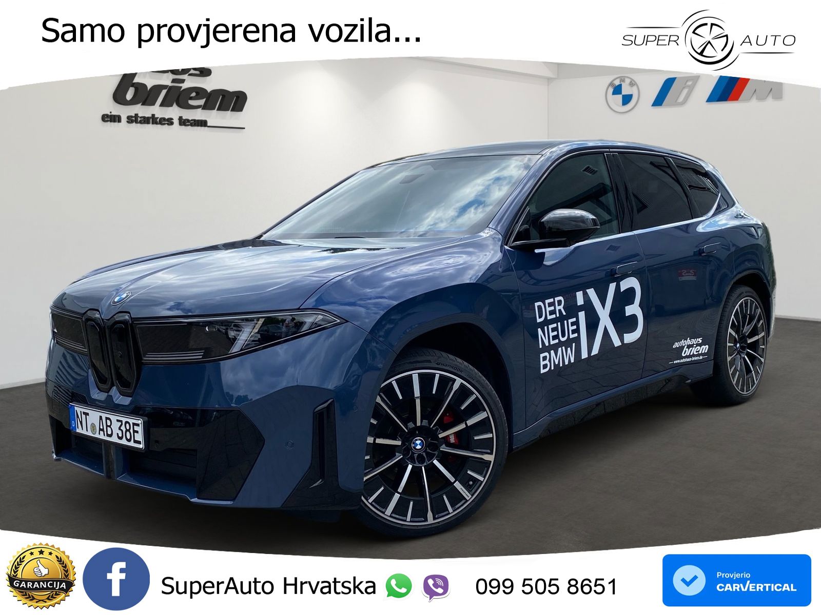 BMW iX3 50 108.7 kWh (469 KS) xDrive