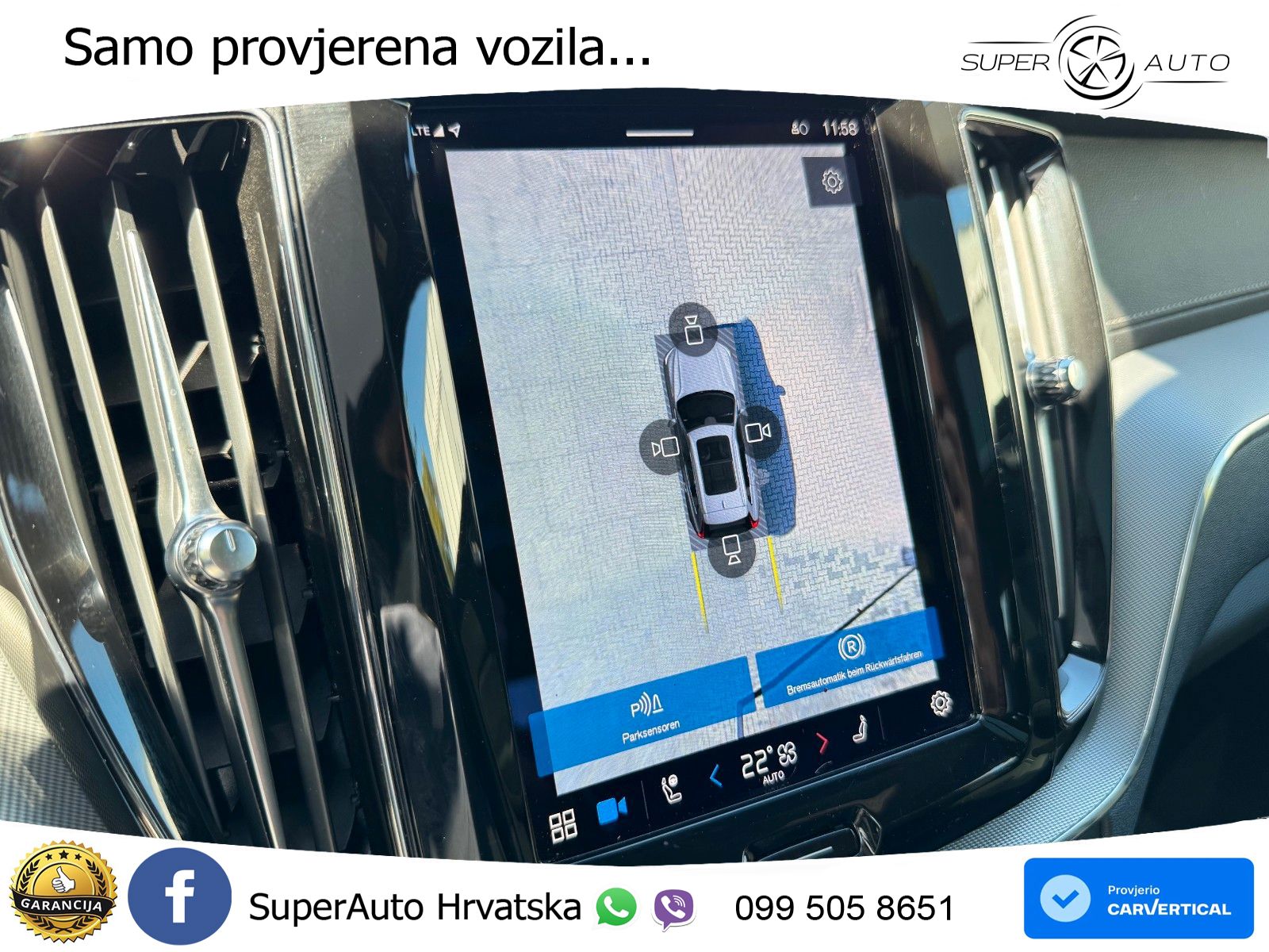 Volvo XC60 T8 AWD Geartronic ACC+HEAD+4xGR SJED+360+PANO