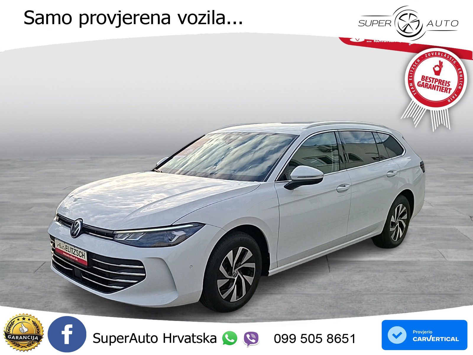 Volkswagen Passat Variant 1.5 eTSI (150 KS) DSG Business LED+GR SJED+ACC