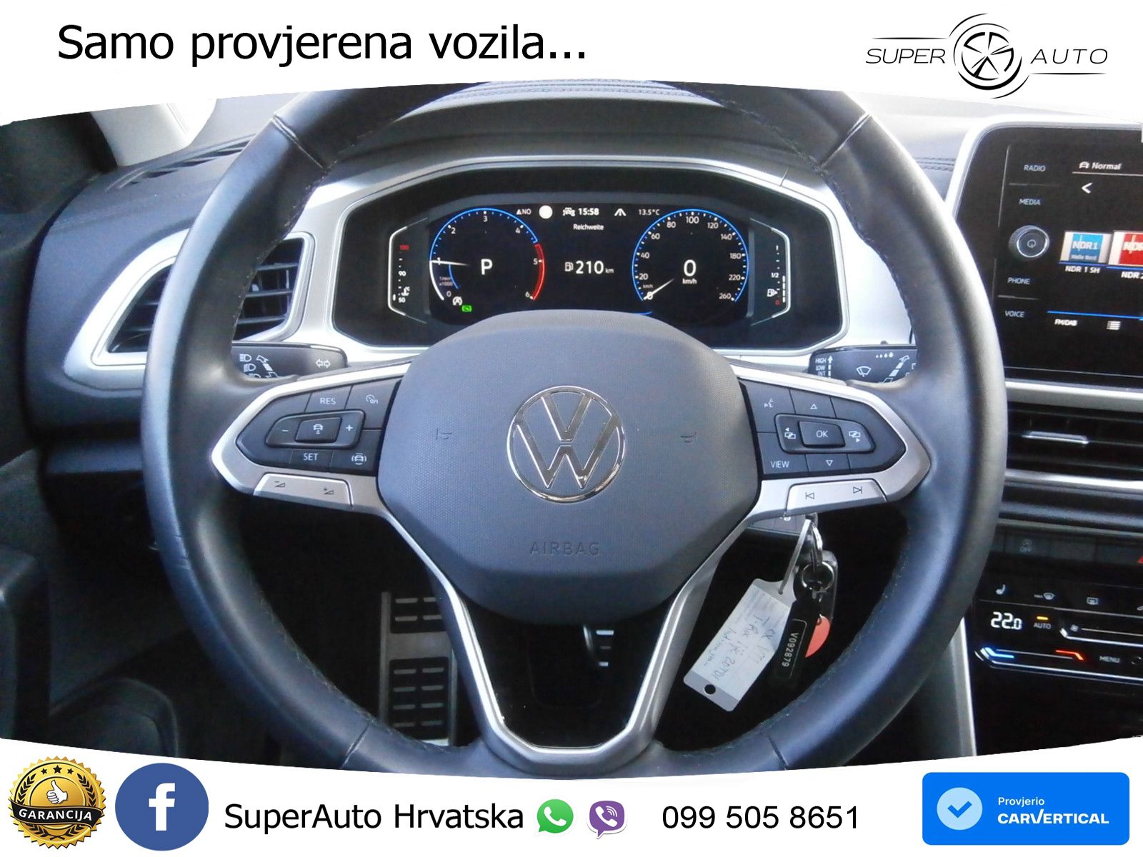 Volkswagen T-Roc I 2.0 TDI (150 KS) DSG LED+GR SJED+ACC
