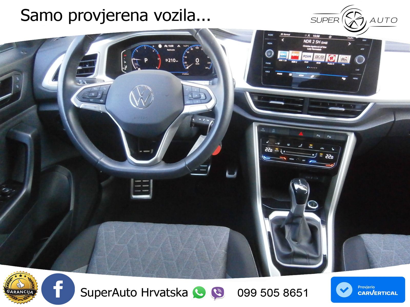 Volkswagen T-Roc I 2.0 TDI (150 KS) DSG LED+GR SJED+ACC