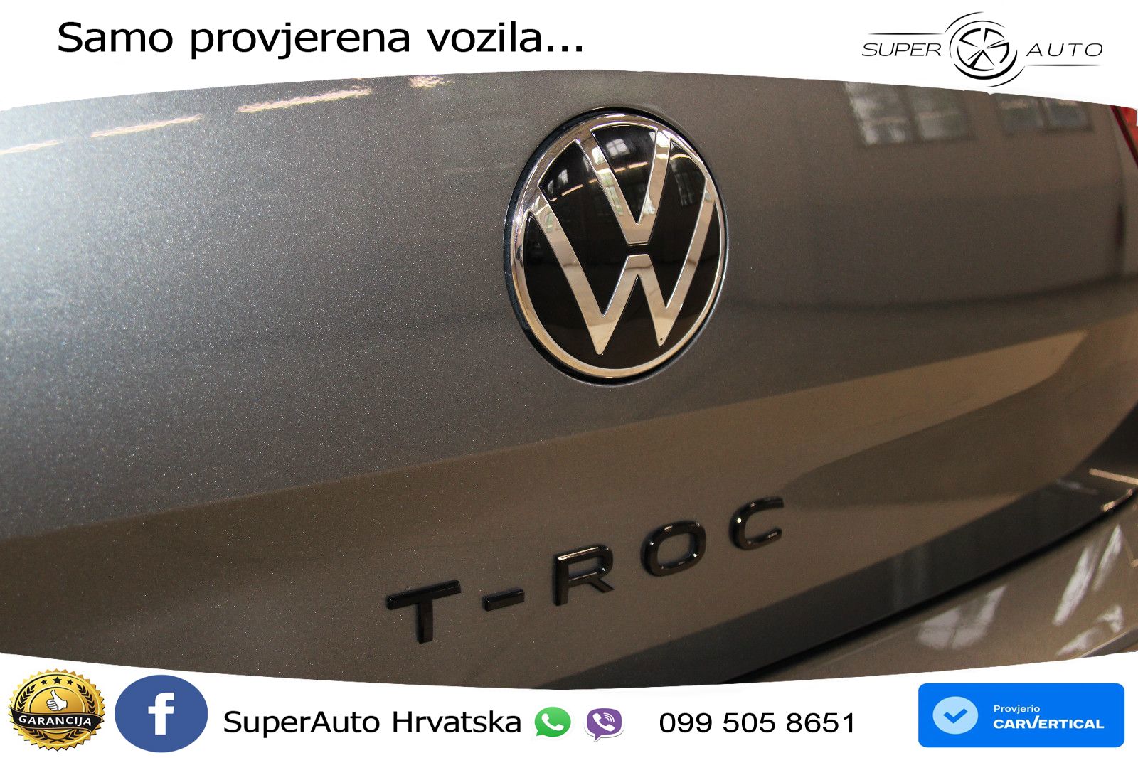 Volkswagen T-Roc 1.5 TSI (150 KS) DSG LED+GR SJED+ACC