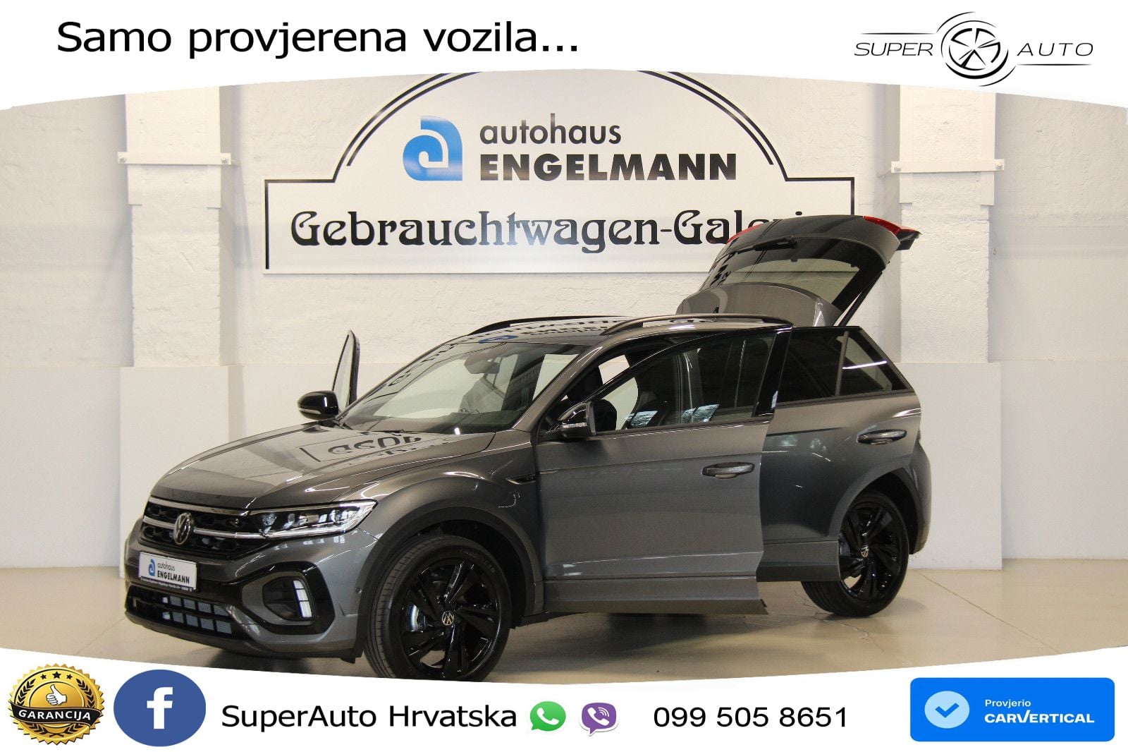 Volkswagen T-Roc 1.5 TSI (150 KS) DSG LED+GR SJED+ACC