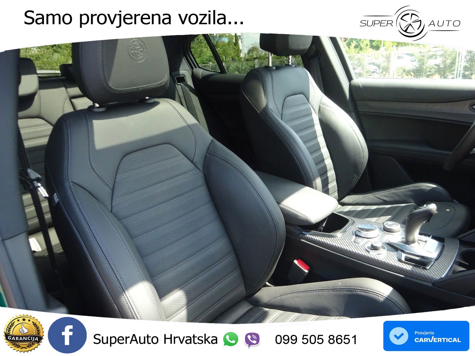 Alfa Romeo Stelvio Quadrifoglio 2.9 V6 Bi-Turbo (520 KS) Q4 Automatic LED+GR SJED+ACC