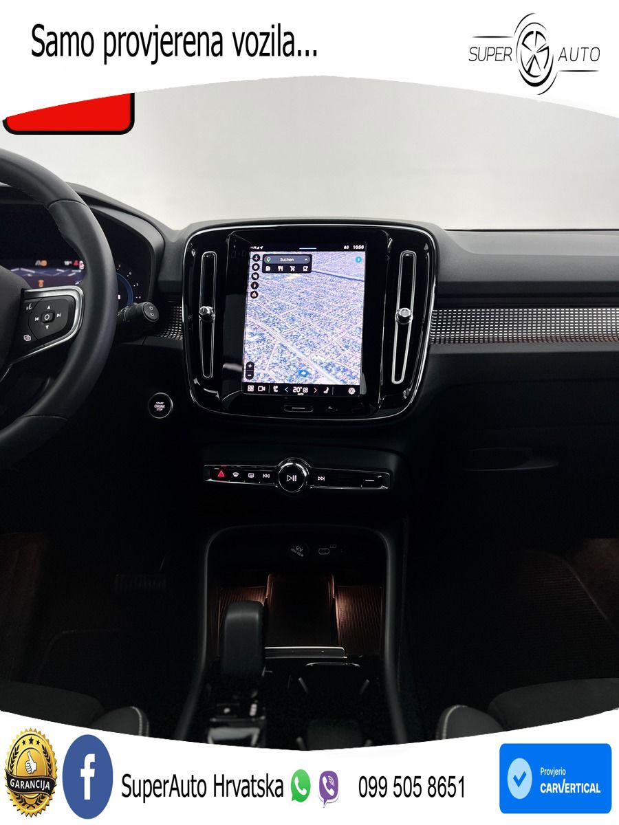 Volvo XC40 2.0 B4 AWD 197 KS Automatic ACC+GR SJED+360+PANO