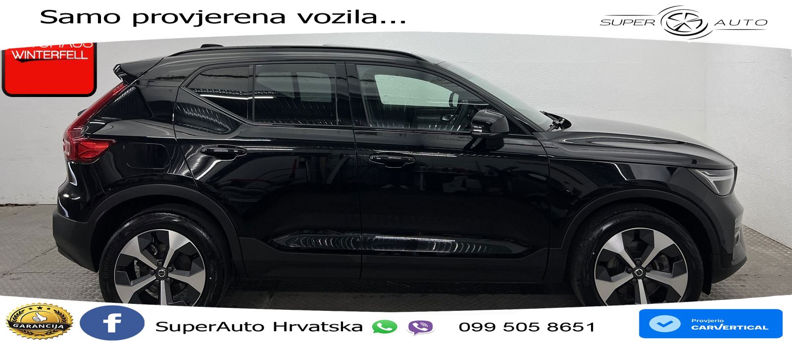 Volvo XC40 2.0 B4 AWD 197 KS Automatic ACC+GR SJED+360+PANO
