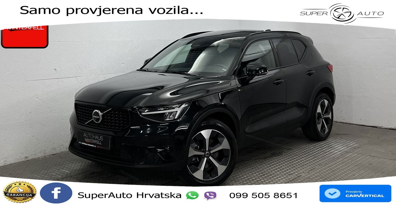Volvo XC40 2.0 B4 AWD 197 KS Automatic ACC+GR SJED+360+PANO