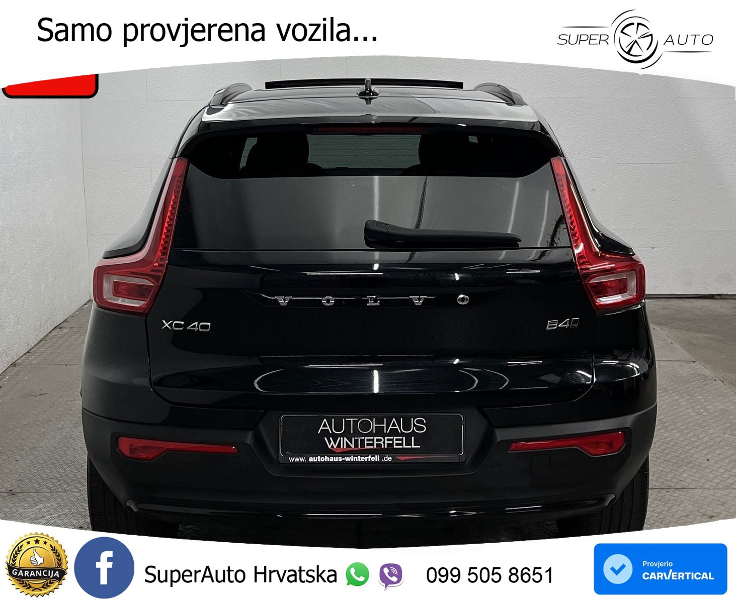 Volvo XC40 2.0 B4 AWD 197 KS Automatic ACC+GR SJED+360+PANO