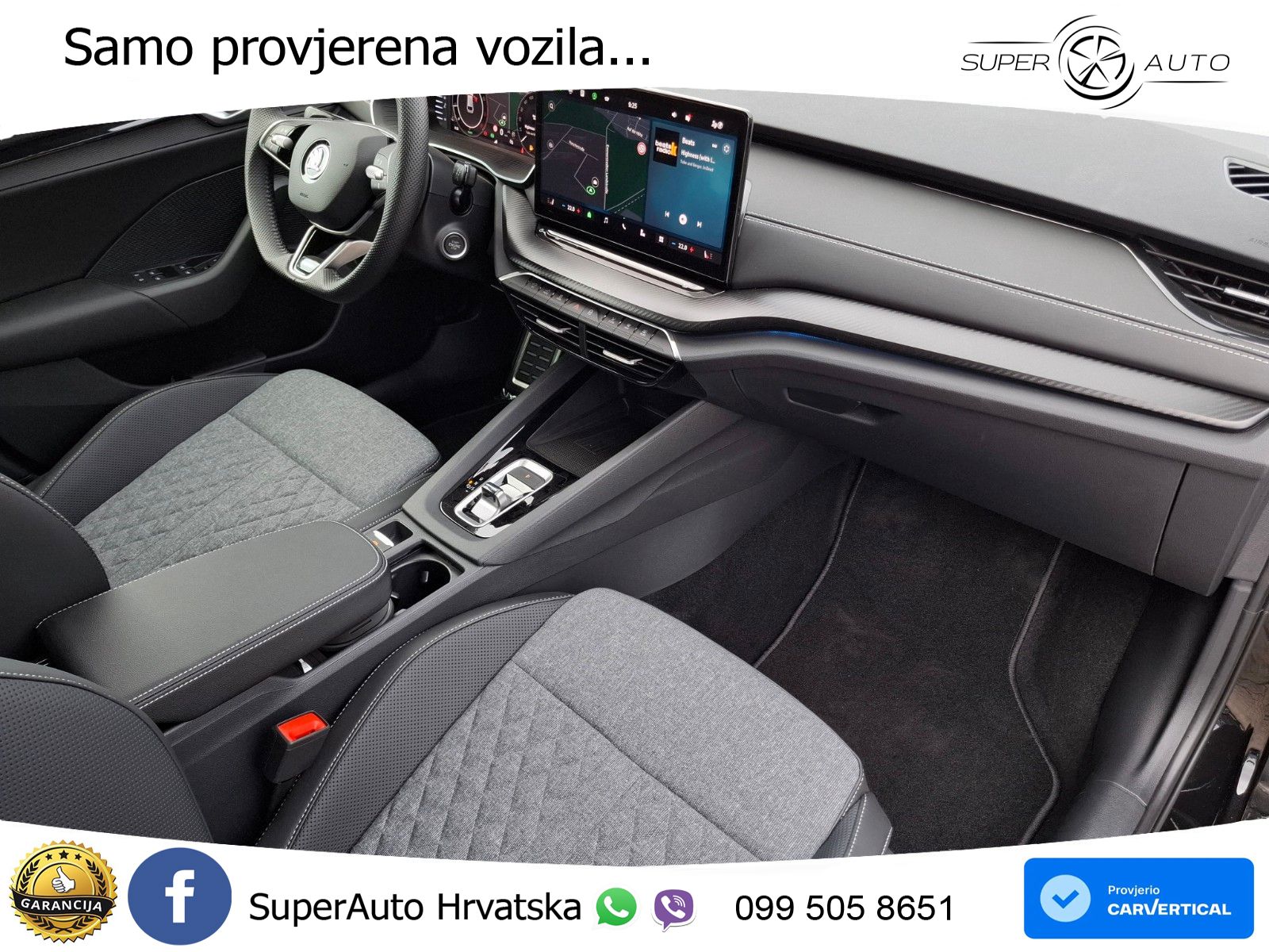 Škoda Octavia Combi 1.5 TSI (150 KS) DSG SportLine MATRIX+GR SJED+KAM