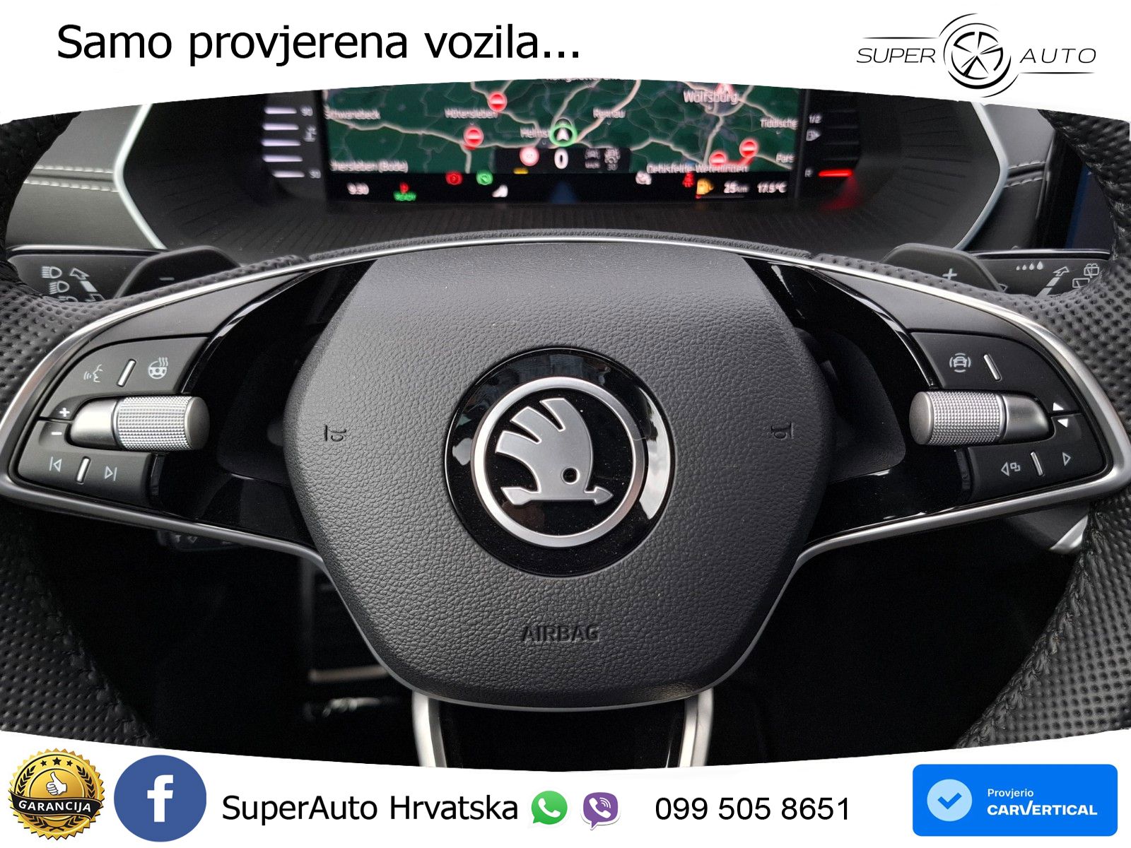 Škoda Octavia Combi 1.5 TSI (150 KS) DSG SportLine MATRIX+GR SJED+KAM