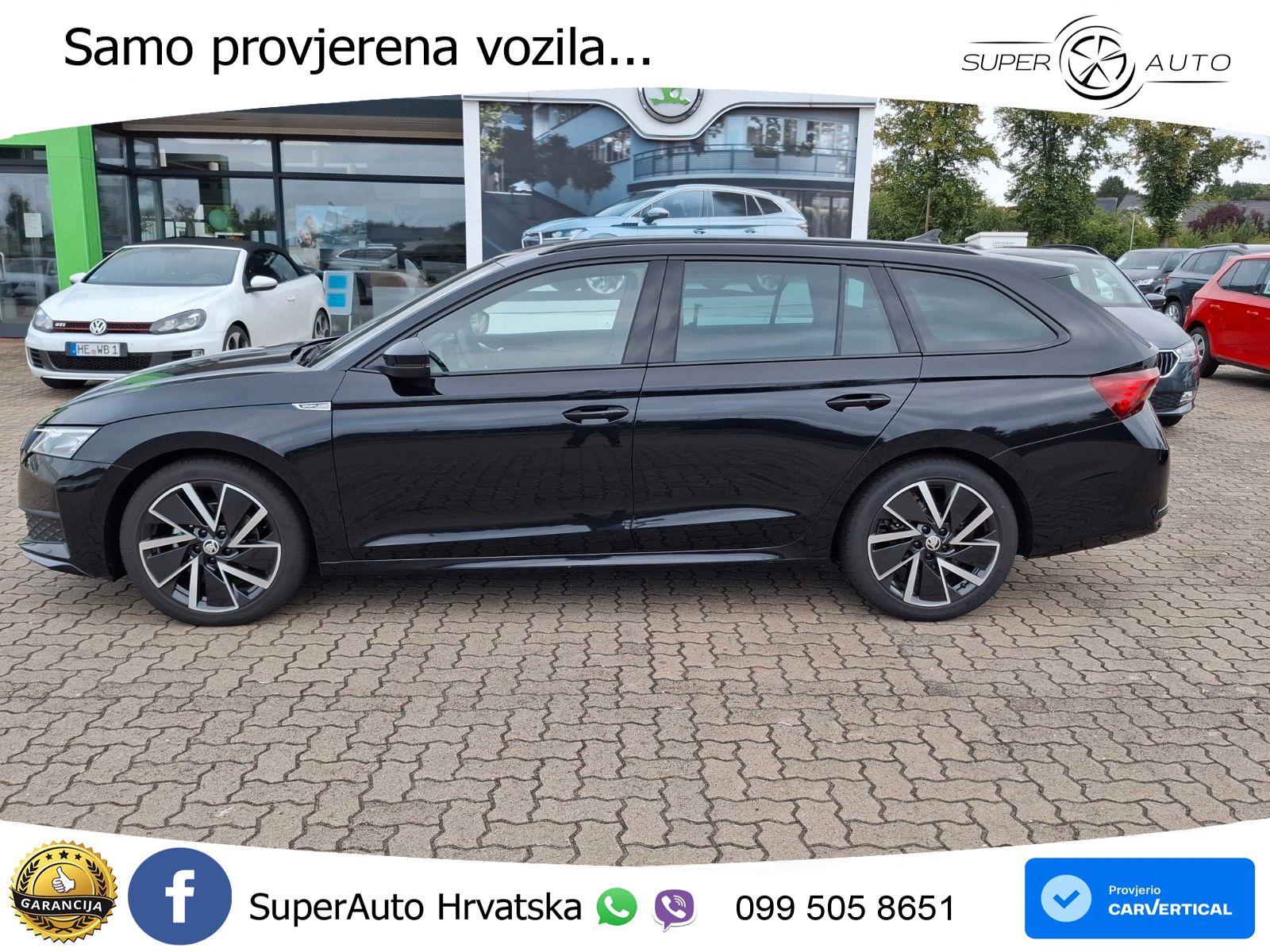 Škoda Octavia Combi 1.5 TSI (150 KS) DSG SportLine MATRIX+GR SJED+KAM