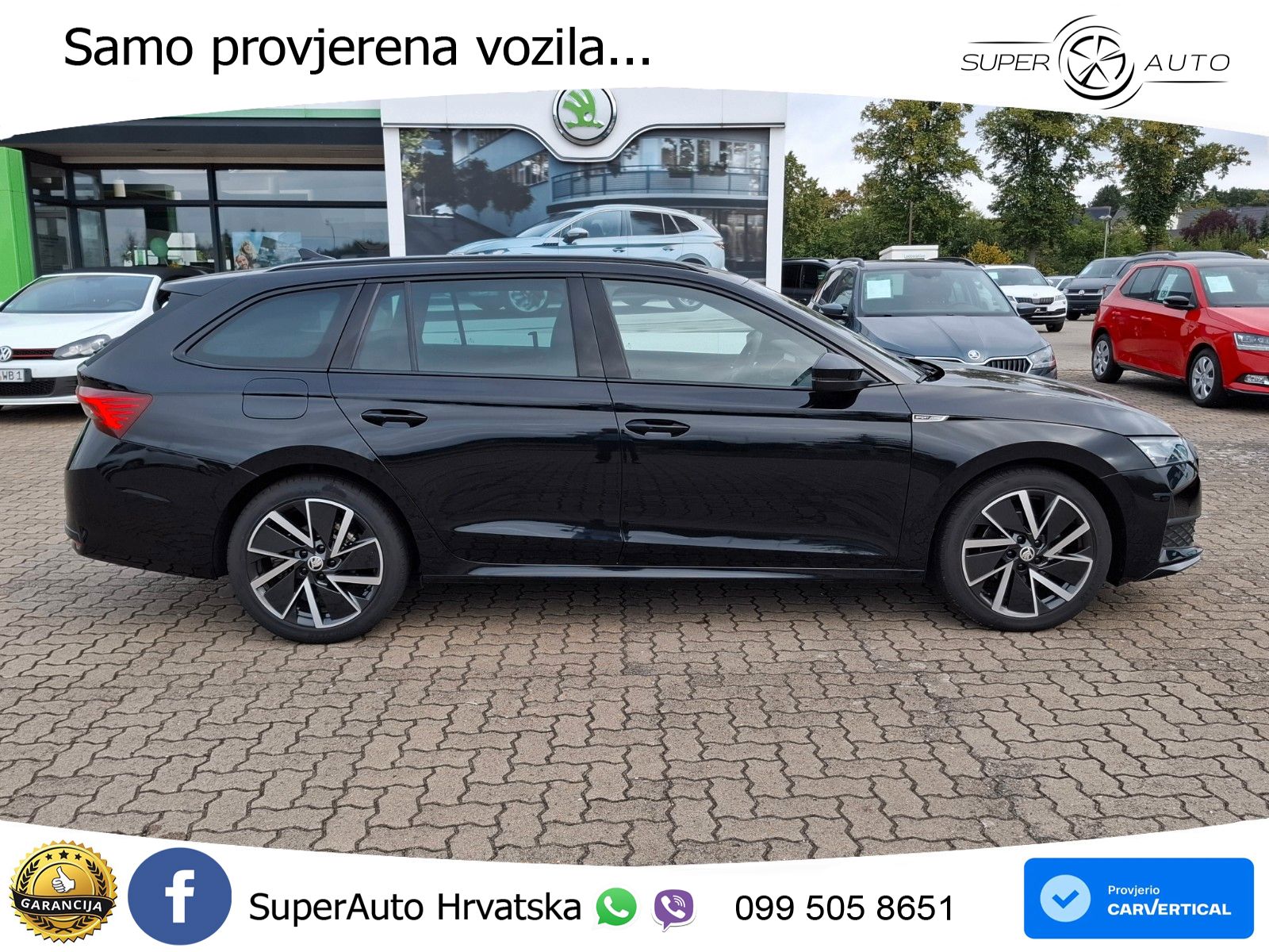Škoda Octavia Combi 1.5 TSI (150 KS) DSG SportLine MATRIX+GR SJED+KAM