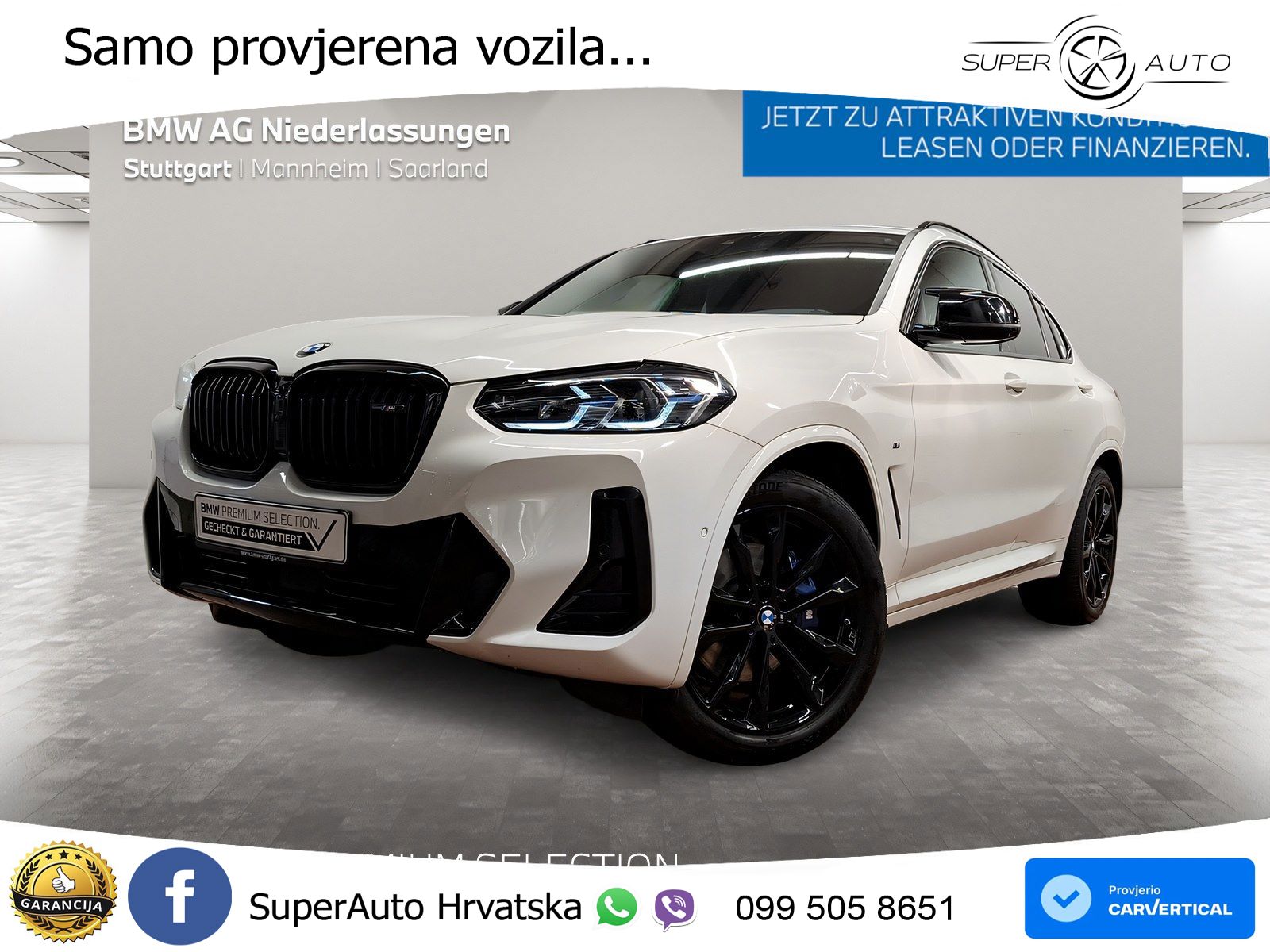 BMW X4 M40d (340 KS) xDrive Steptronic LED+GR SJED+ACC