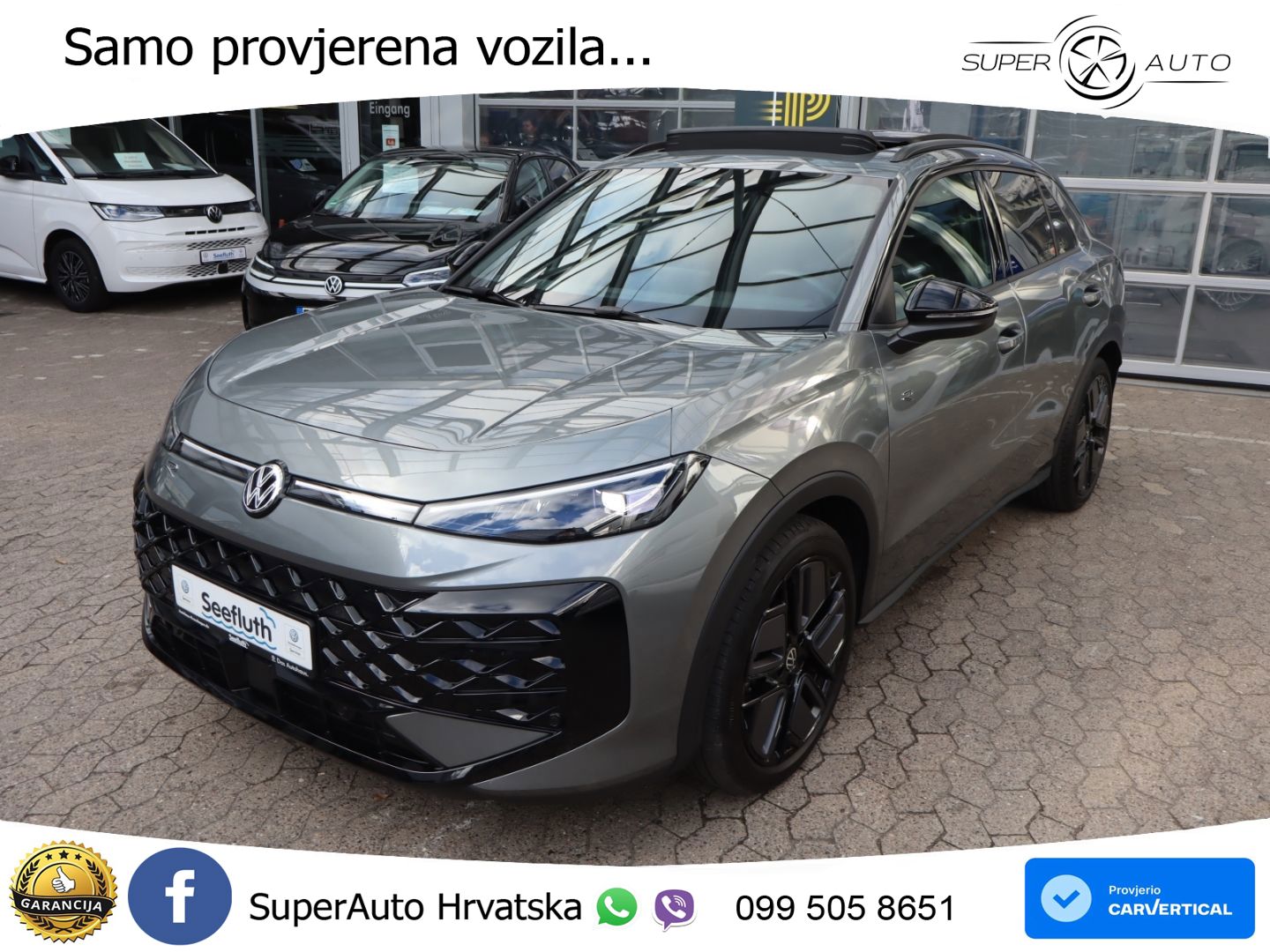 Volkswagen T-Roc 1.5 eTSI (150 KS)  DSG R-Line MATRIX+GR SJED+KAM
