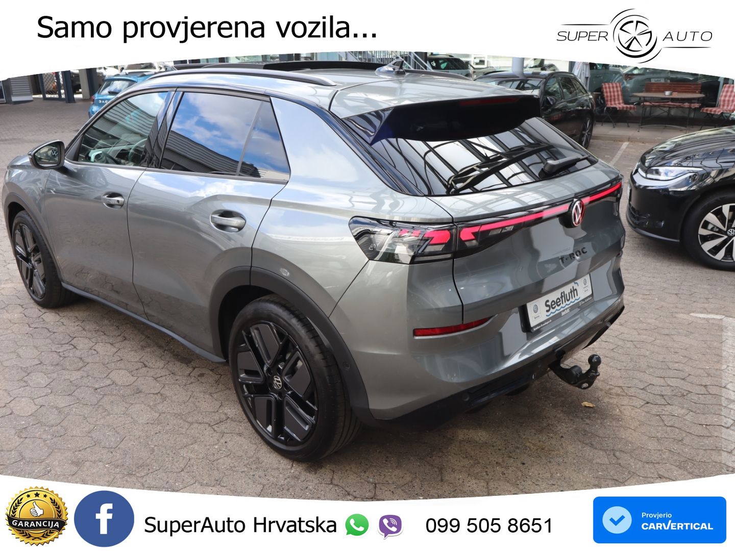 Volkswagen T-Roc 1.5 eTSI (150 KS)  DSG R-Line MATRIX+GR SJED+KAM