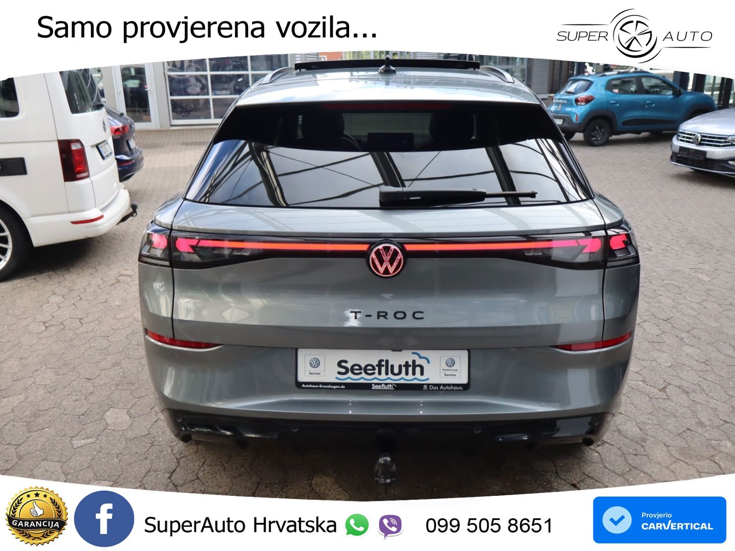 Volkswagen T-Roc 1.5 eTSI (150 KS)  DSG R-Line MATRIX+GR SJED+KAM