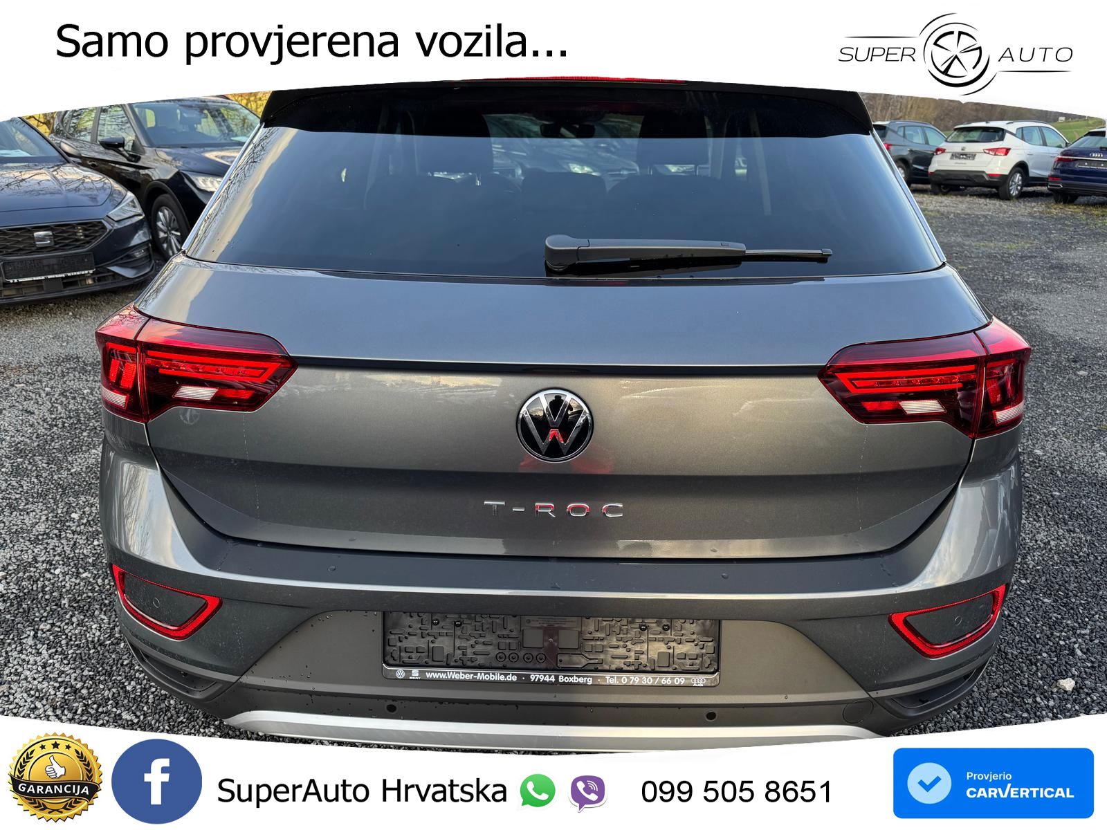 Volkswagen T-Roc I 1.5 TSI (150 KS) DSG LED+GR SJED+ACC