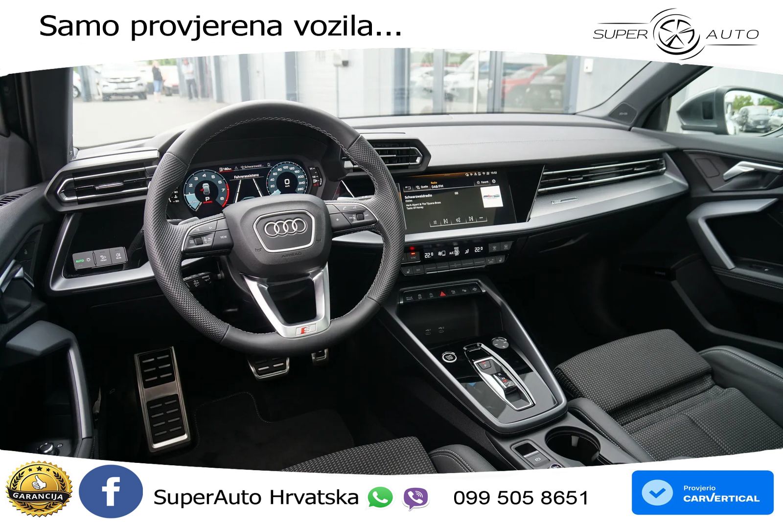 Audi A3 35 TFSI (150 KS) S tronic S line MATRIX+GR SJED+KAM