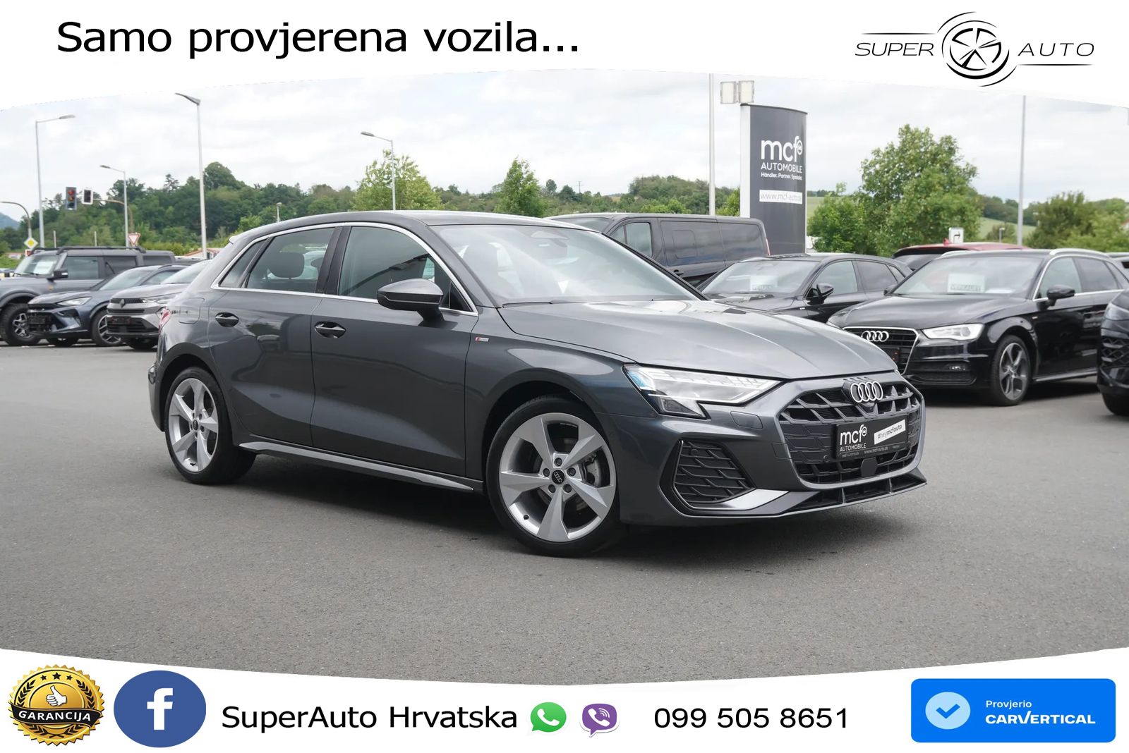 Audi A3 35 TFSI (150 KS) S tronic S line MATRIX+GR SJED+KAM