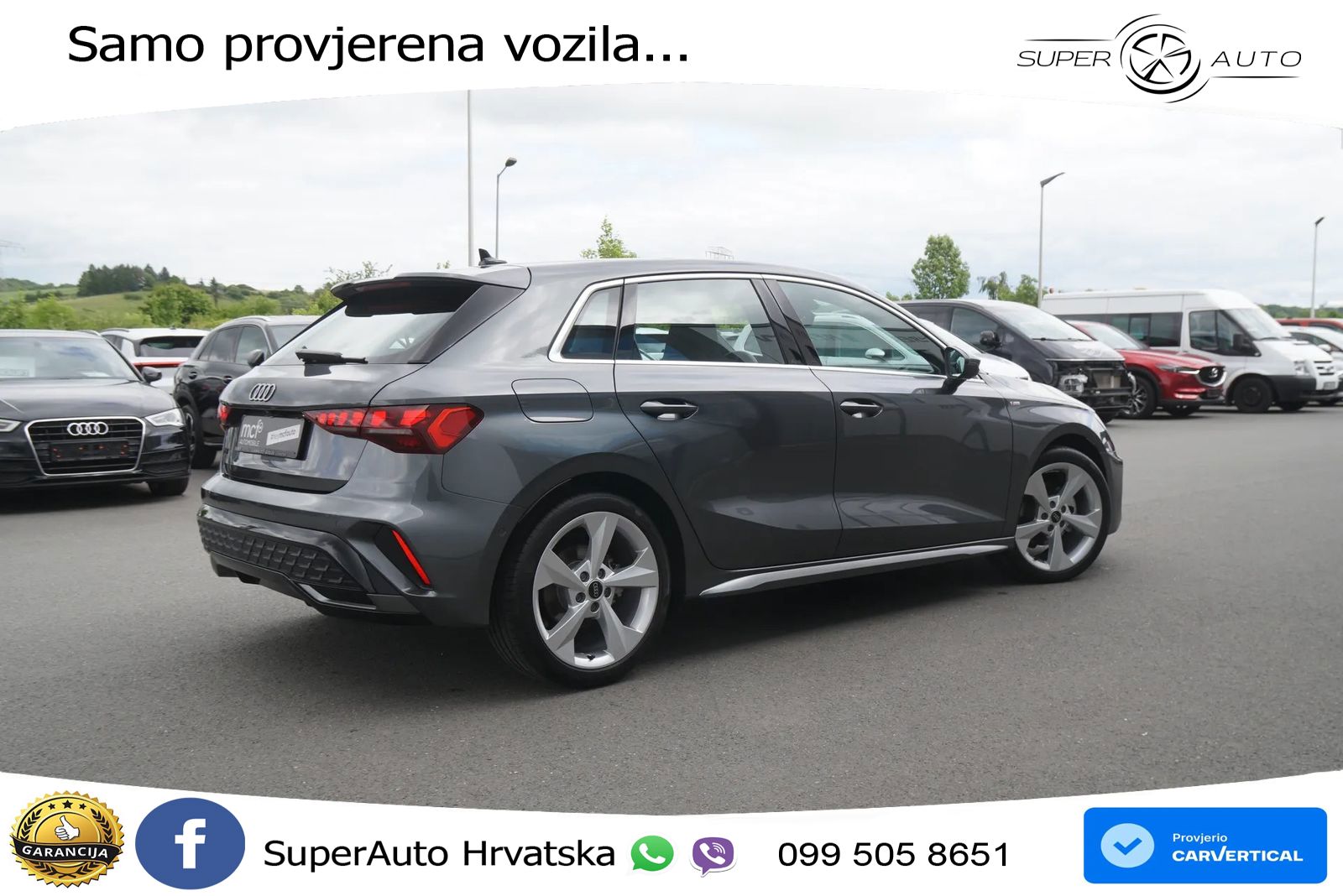 Audi A3 35 TFSI (150 KS) S tronic S line MATRIX+GR SJED+KAM