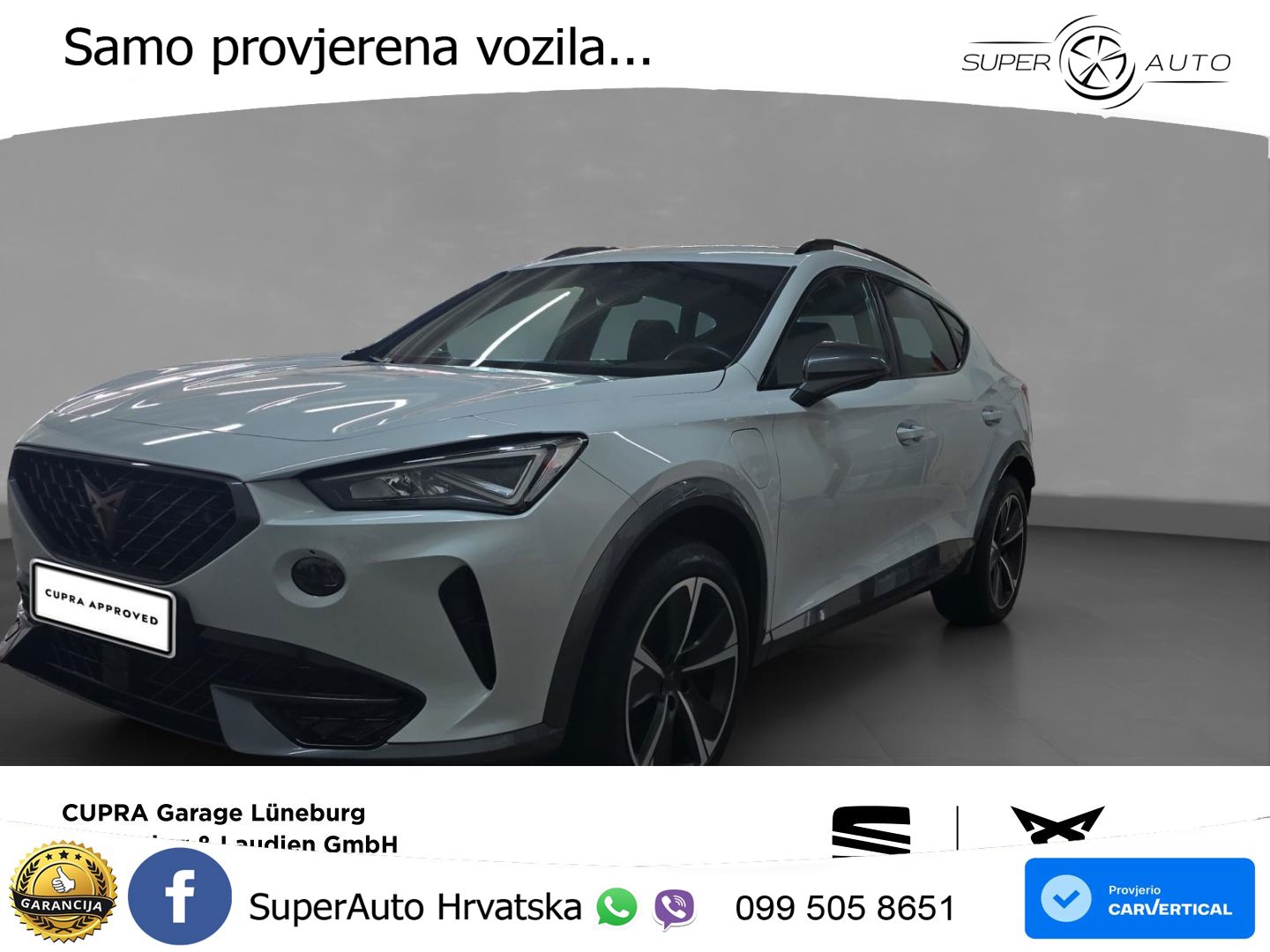 Cupra Formentor 1.4 TSI (204 KS) e-Hybrid DSG LED+GR SJED+ACC