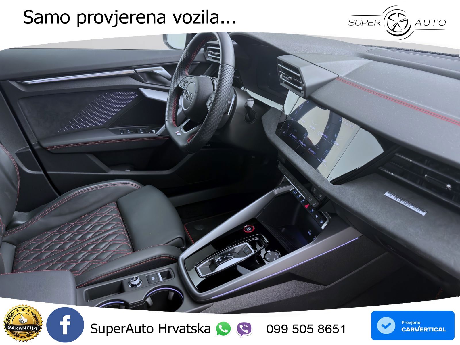 Audi S3 2.0 TFSI (333 KS) quattro S tronic MATRIX+GR SJED+KAM