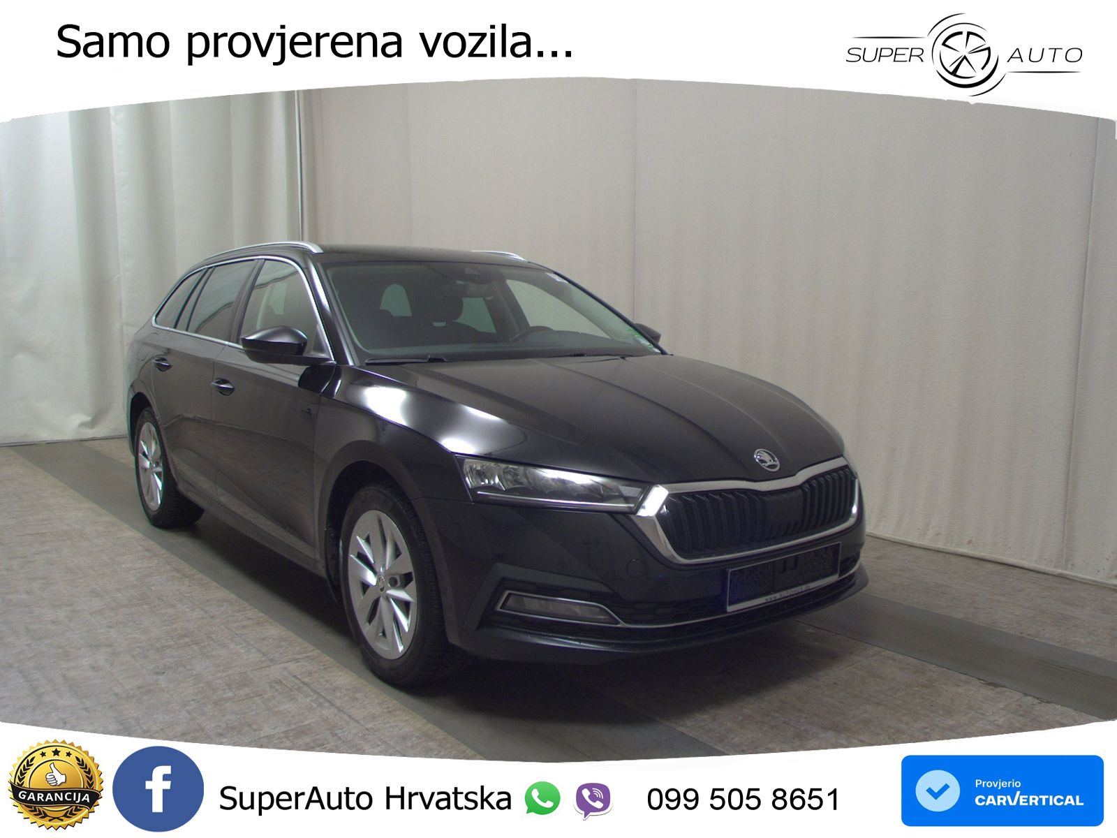 Škoda Octavia Combi 2.0 TDI (150 KS) DSG LED+GR SJED+ACC