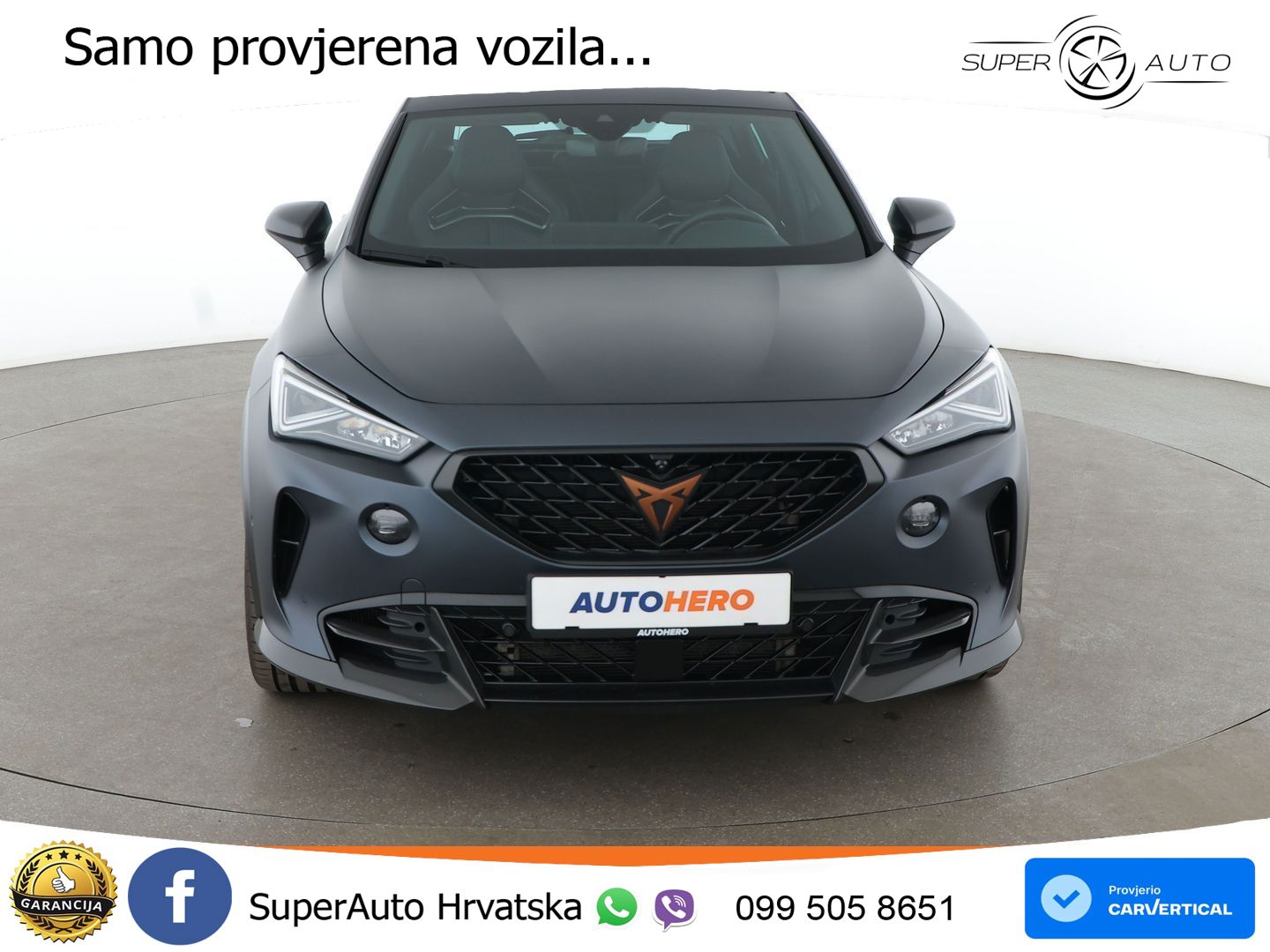 Cupra Formentor VZ5 2.5 TSI (390 KS) 4Drive DSG LED+GR SJED+ACC