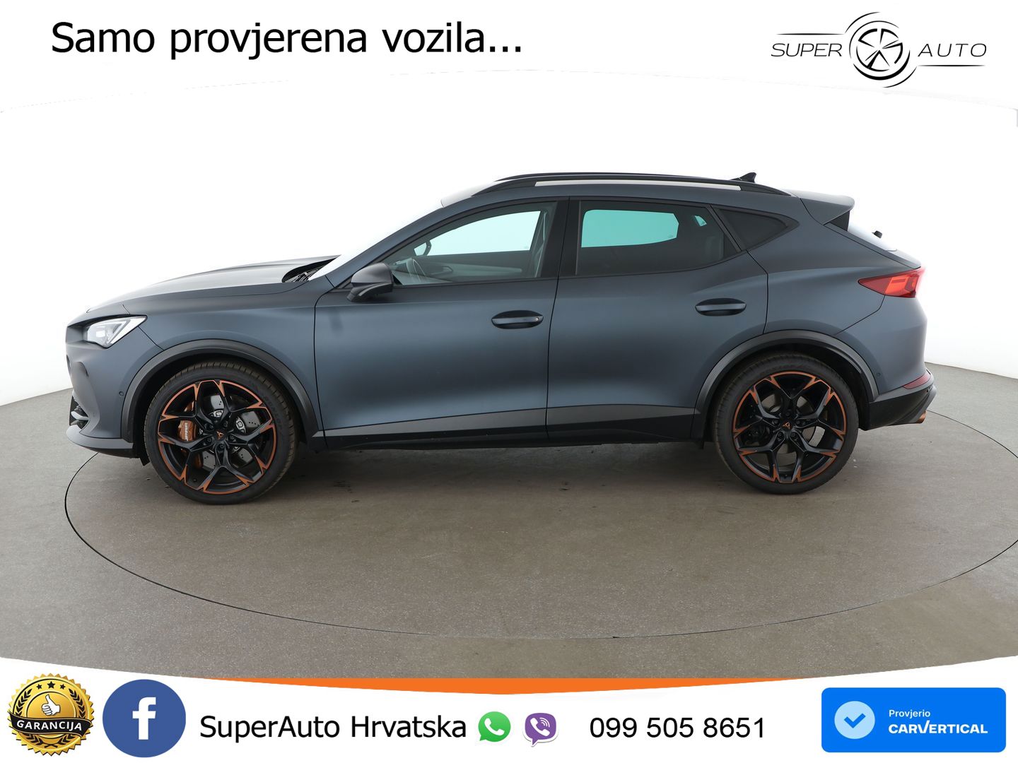 Cupra Formentor VZ5 2.5 TSI (390 KS) 4Drive DSG LED+GR SJED+ACC
