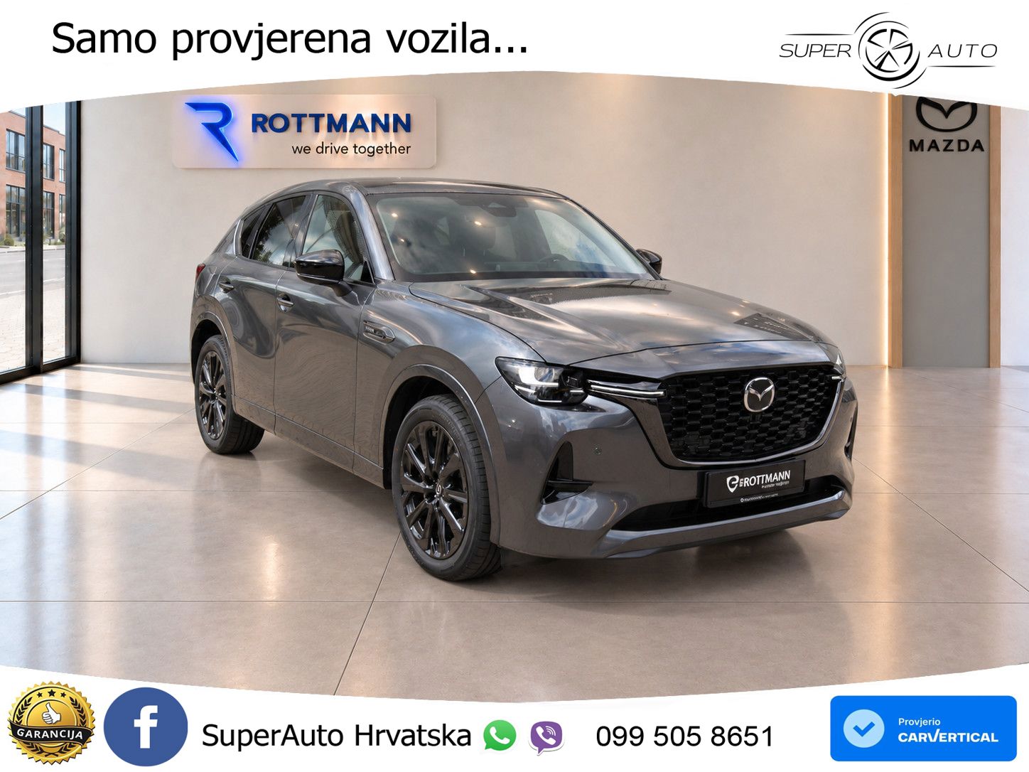Mazda CX-60 2.5 e-Skyactiv (328 KS) AWD Automatic MATRIX+GR SJED+KAM
