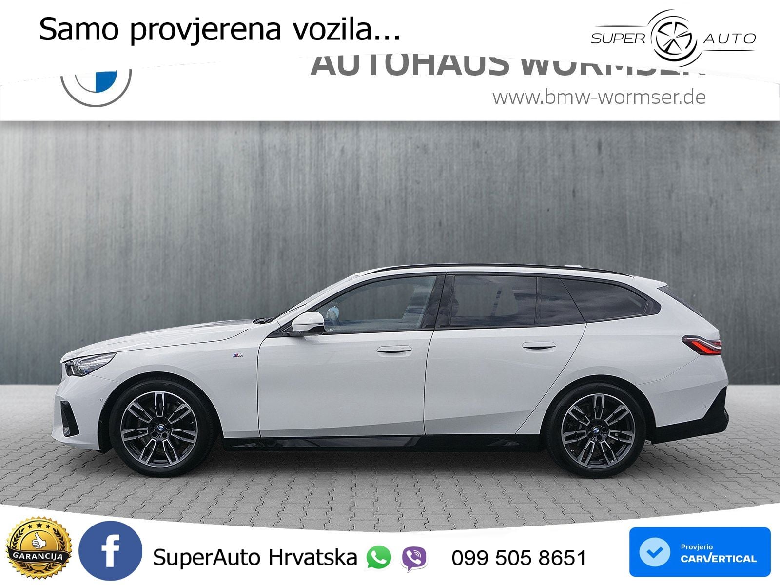 BMW 520d Touring (197 KS) Steptronic M Sport LED+GR SJED+ACC