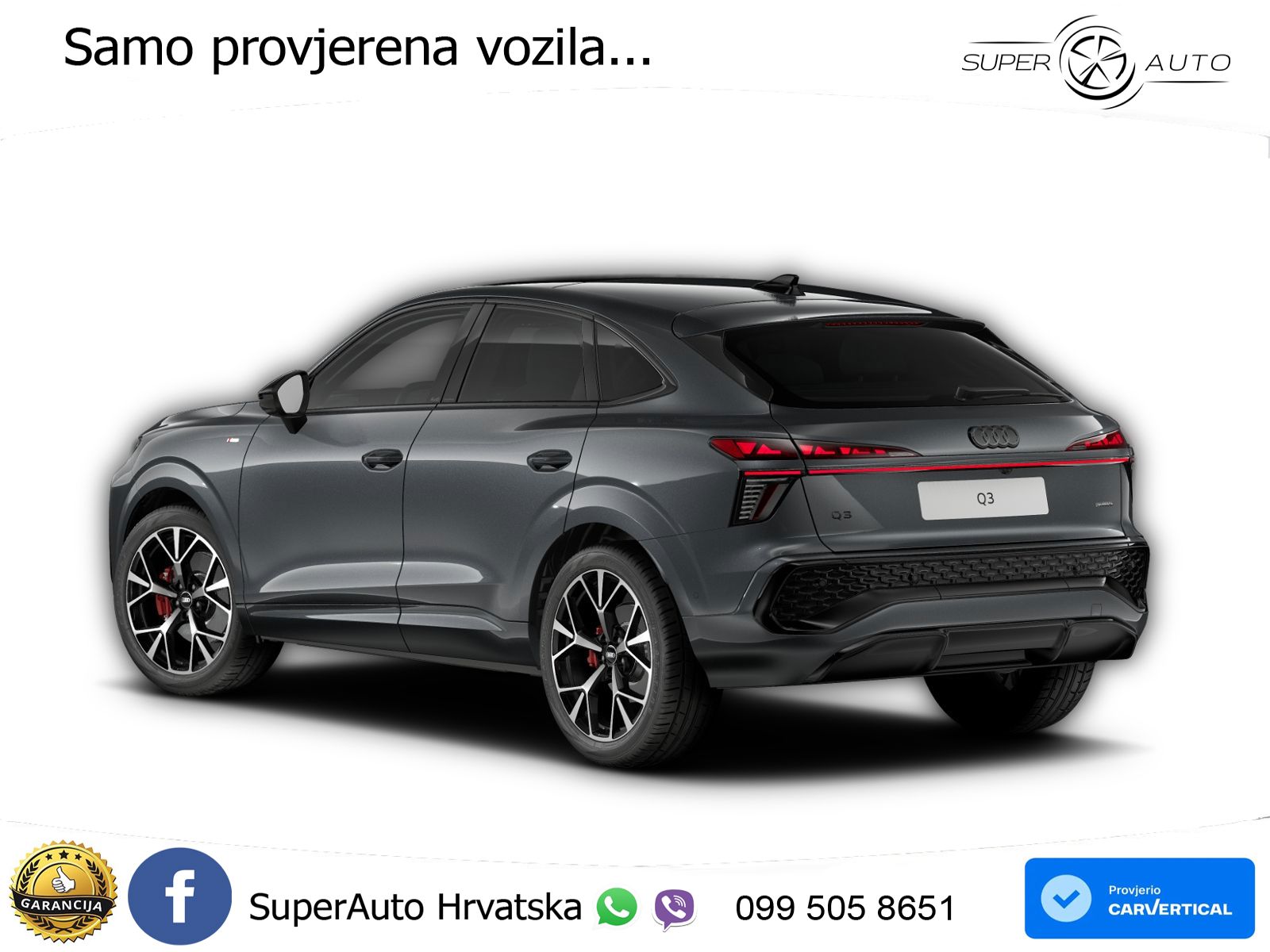 Audi Q3 III Sportback 2.0 TFSI (265 KS) quattro S tronic