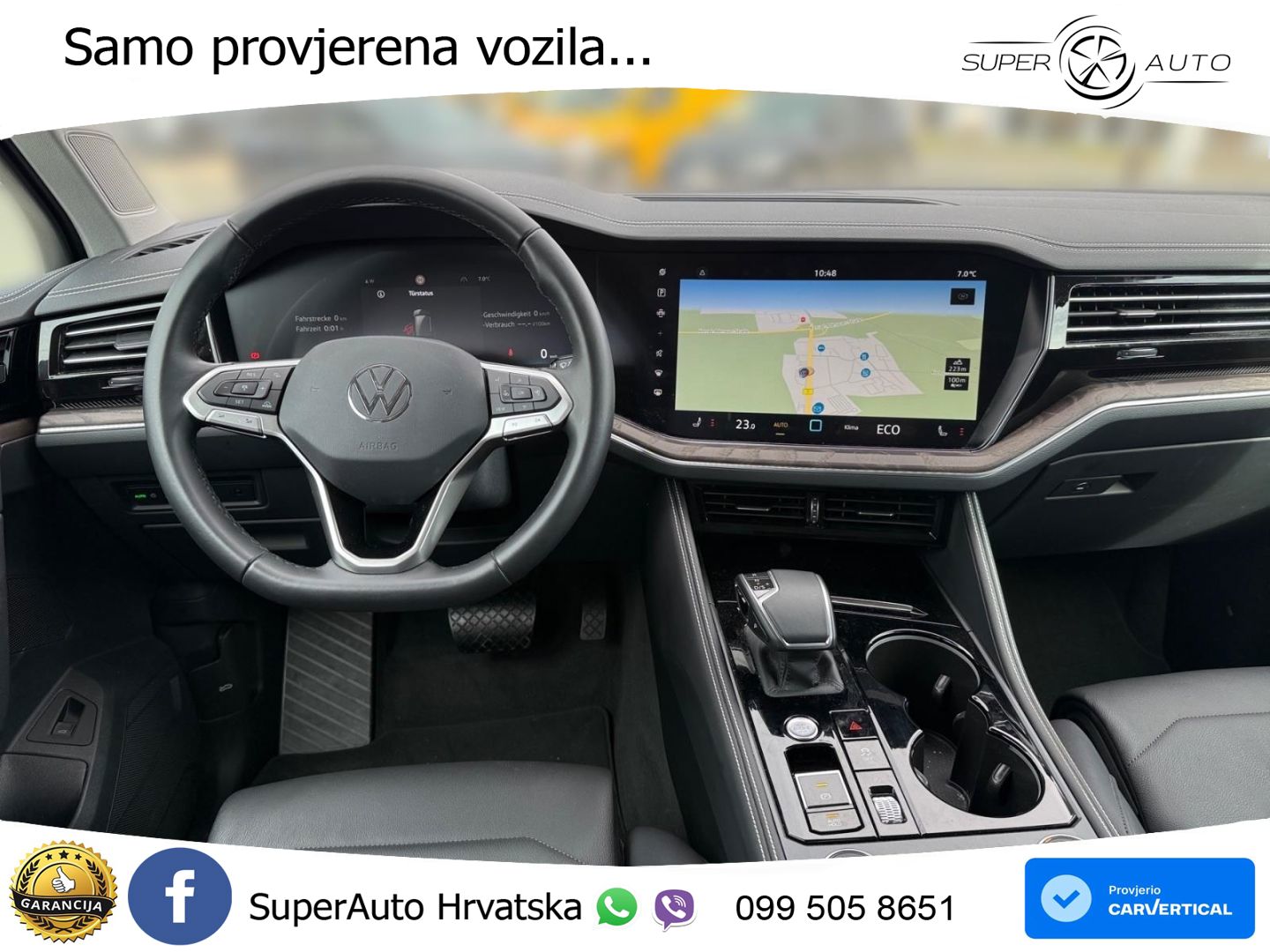 Volkswagen Touareg 3.0 V6 TDI (231 KS) 4MOTION Tiptronic ZRAČNI+ACC+GR SJED+KAM