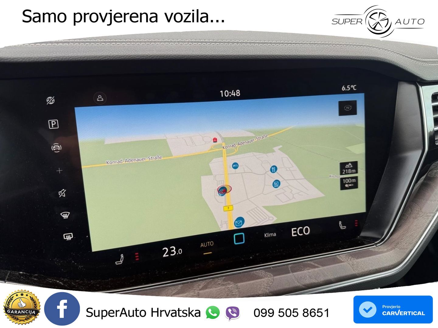 Volkswagen Touareg 3.0 V6 TDI (231 KS) 4MOTION Tiptronic ZRAČNI+ACC+GR SJED+KAM