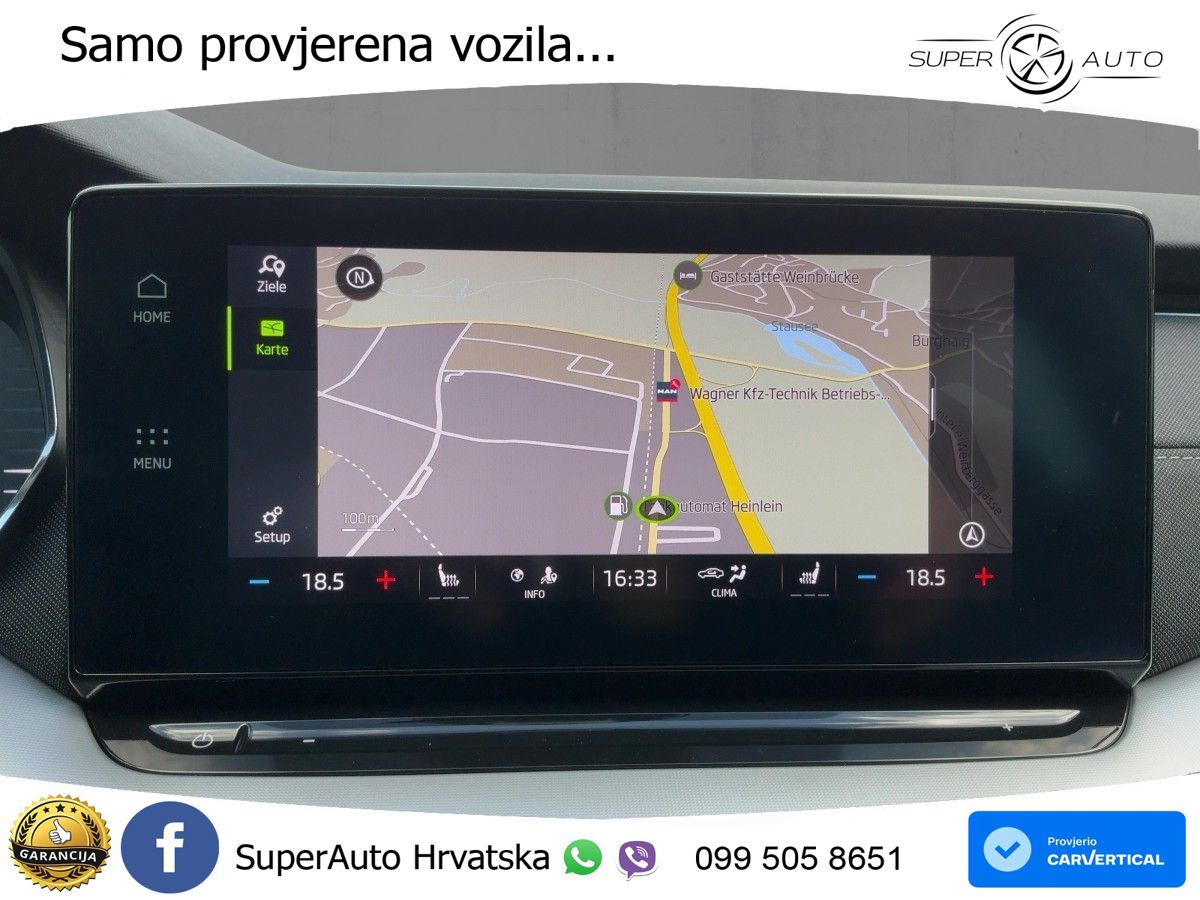 Škoda Octavia Combi 2.0 TSI (190 KS) 4x4 DSG LED+GR SJED+ACC