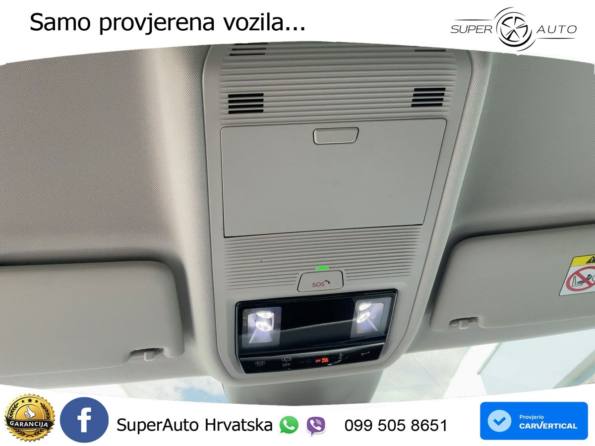 Škoda Octavia Combi 2.0 TSI (190 KS) 4x4 DSG LED+GR SJED+ACC