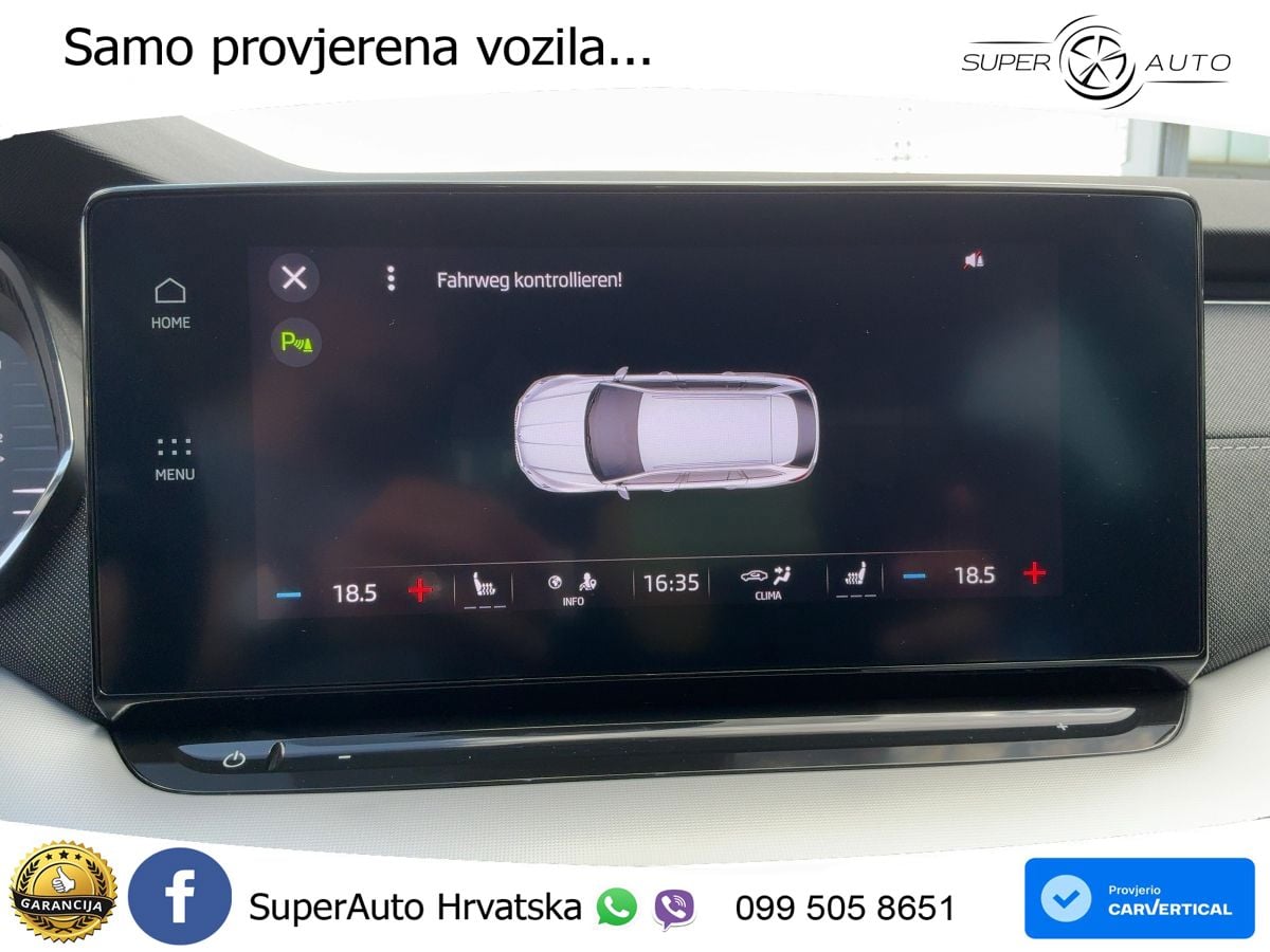 Škoda Octavia Combi 2.0 TSI (190 KS) 4x4 DSG LED+GR SJED+ACC