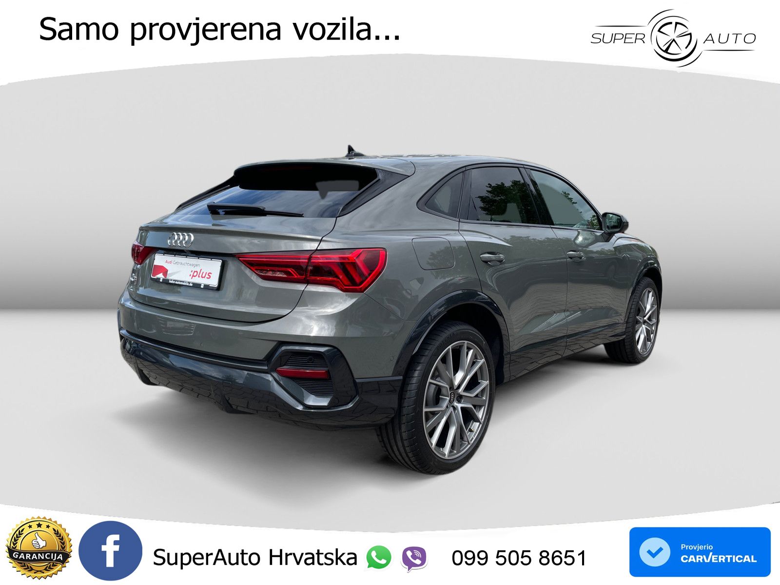 Audi Q3 Sportback 2.0 TDI (150 KS) S tronic MATRIX+GR SJED+KAM